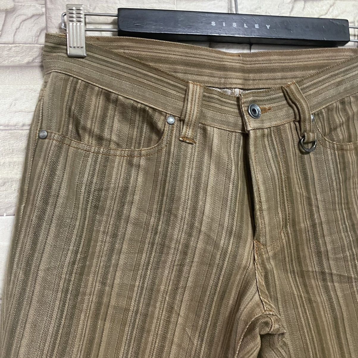 Nicole Club Nicole Club For Men PinStriped Denim Jeans Size US 30 / EU 46 - 6 Thumbnail