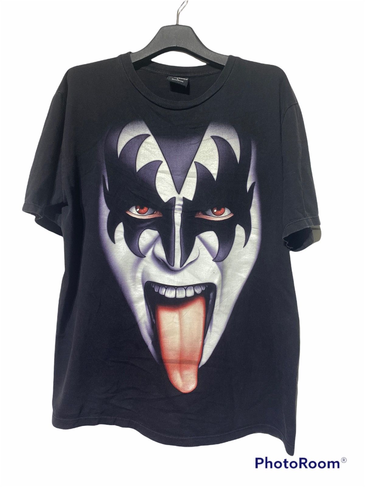 KISS × Rap Tees × Vintage VINTAGE KISS BOOTLEG SHIRT MIRROR PRINT Size US L / EU 52-54 / 3 - 1 Thumbnail