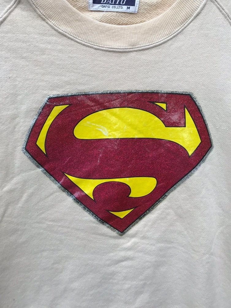 Cartoon Network Vintage Superman Iron On Logo Japan Sweatshirt Size US XS / EU 42 / 0 - 2 Thumbnail