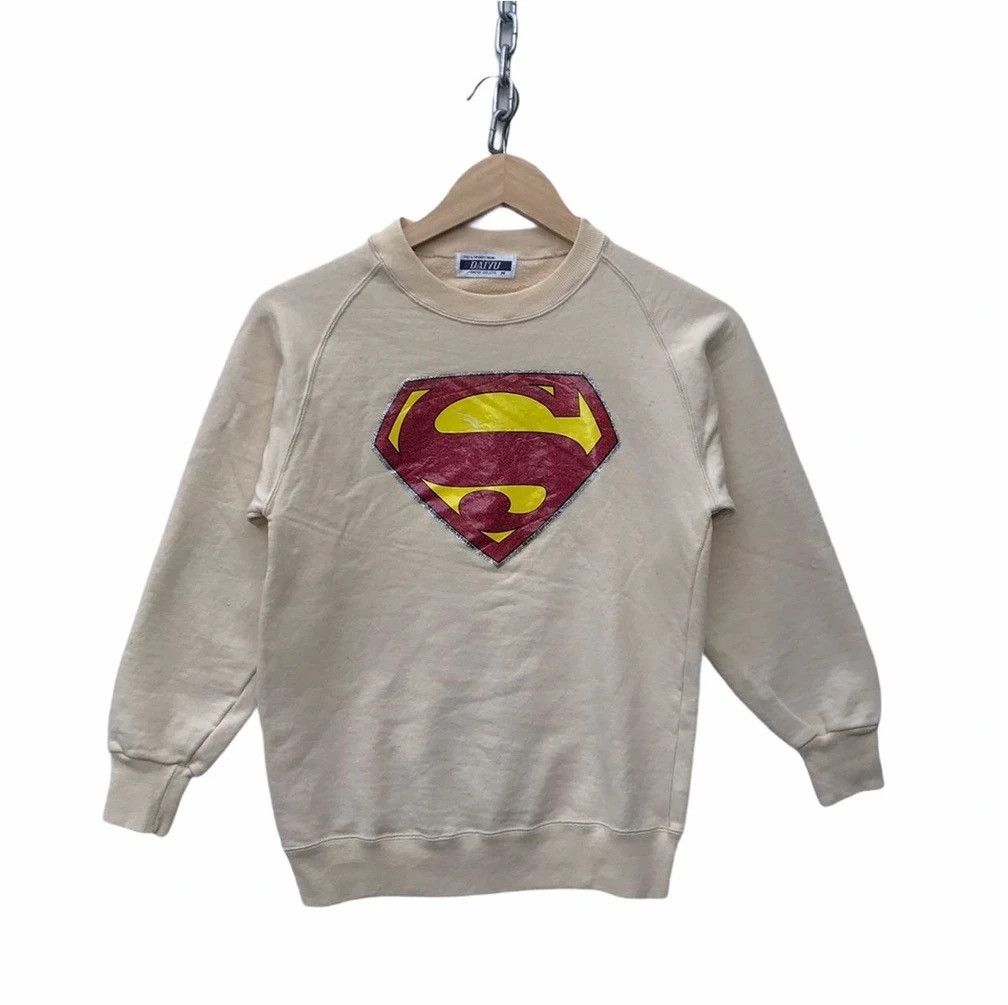 Cartoon Network Vintage Superman Iron On Logo Japan Sweatshirt Size US XS / EU 42 / 0 - 1 Thumbnail