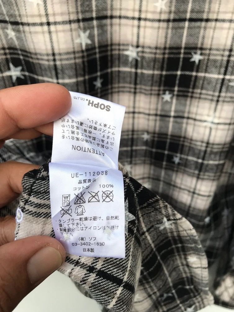 Sophnet. Sophnet Uniform Experiment Star Fragment Fullprint Button Up Size US M / EU 48-50 / 2 - 7 Thumbnail