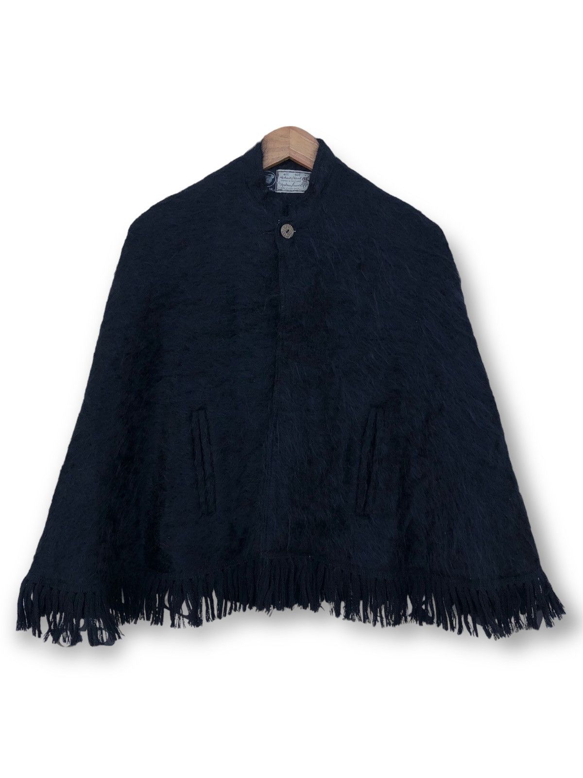 Issey Miyake 🔥Vintage Andrew Stewant Mohair Faux Fur Cardigan Size ONE SIZE - 1 Thumbnail