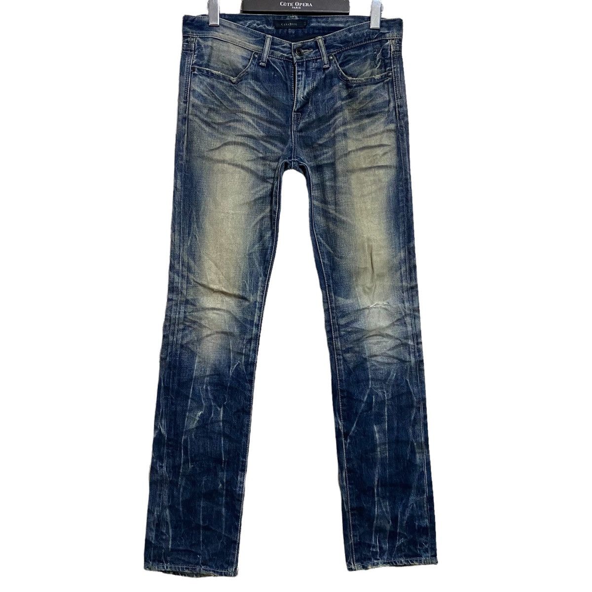 Civarize Distressed Denim Mudwash Jeans Made in Japan