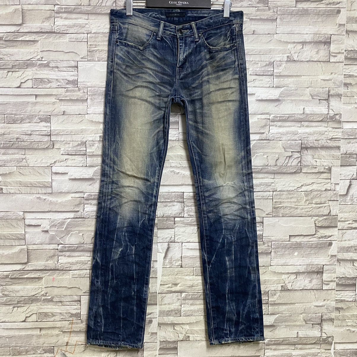CIVARIZE Civarize Distressed Denim Mudwash Jeans Made in Japan Size US 31 - 3 Thumbnail