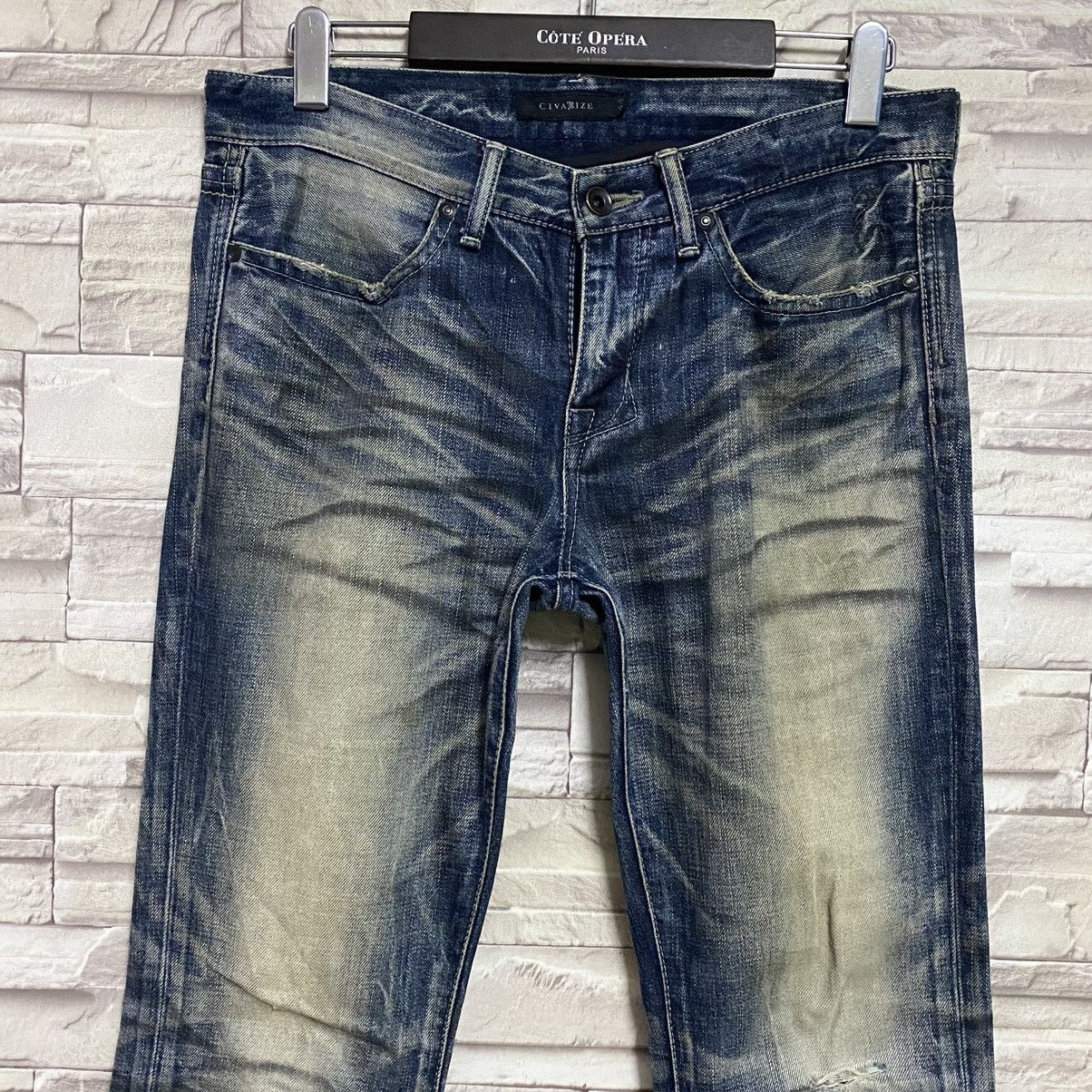 CIVARIZE Civarize Distressed Denim Mudwash Jeans Made in Japan Size US 31 - 4 Thumbnail