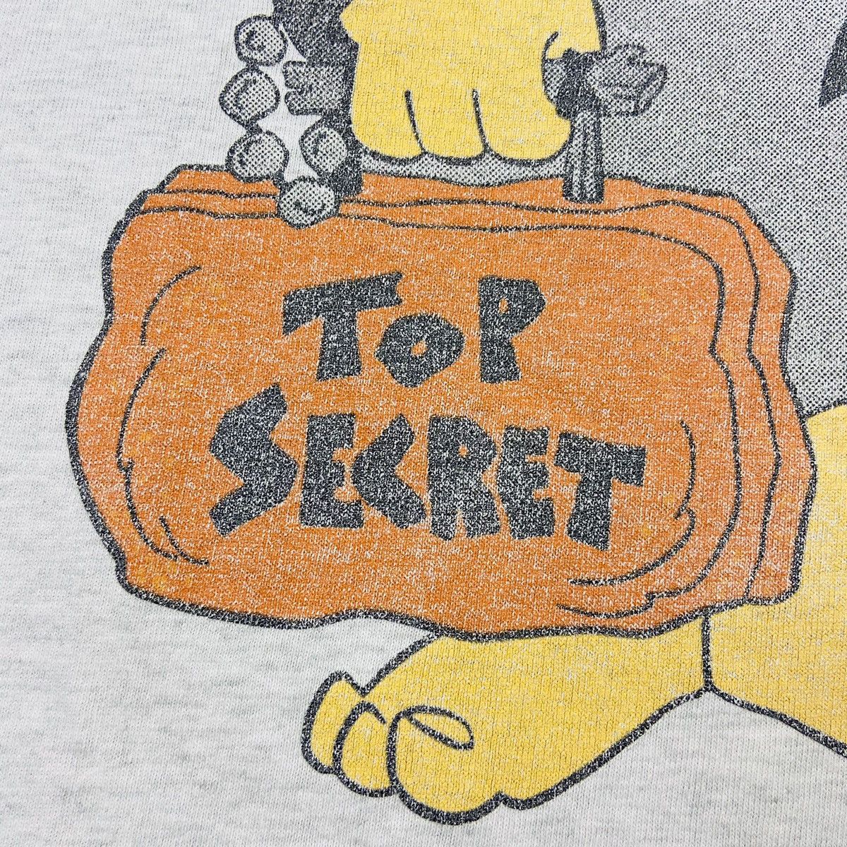 Cartoon Network 1995 FLINT STONES TOP SECRET SINGLE STITCH TEE - № 373 Size US L / EU 52-54 / 3 - 4 Thumbnail