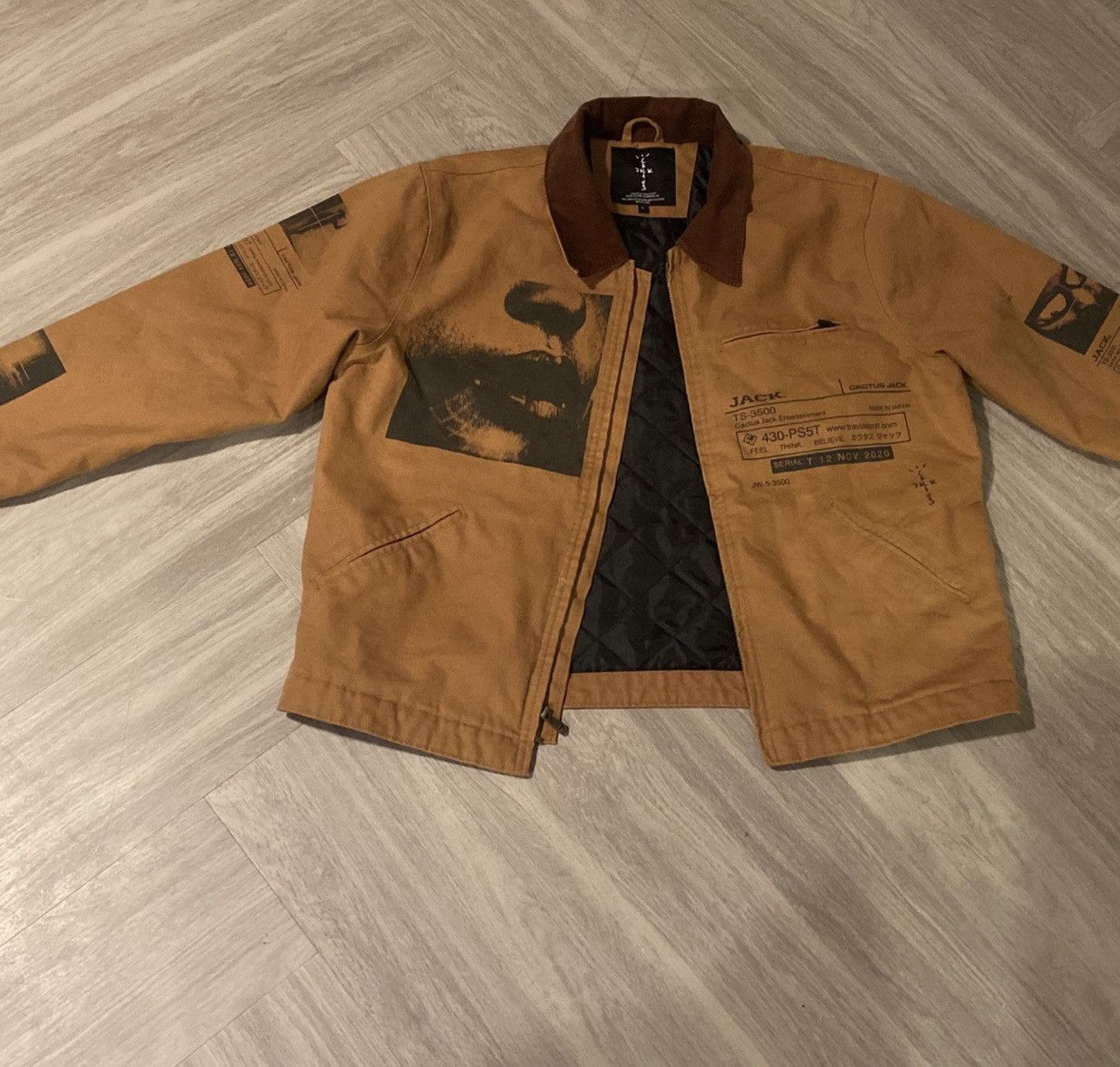 Cactus Jack system work jacket cahartt