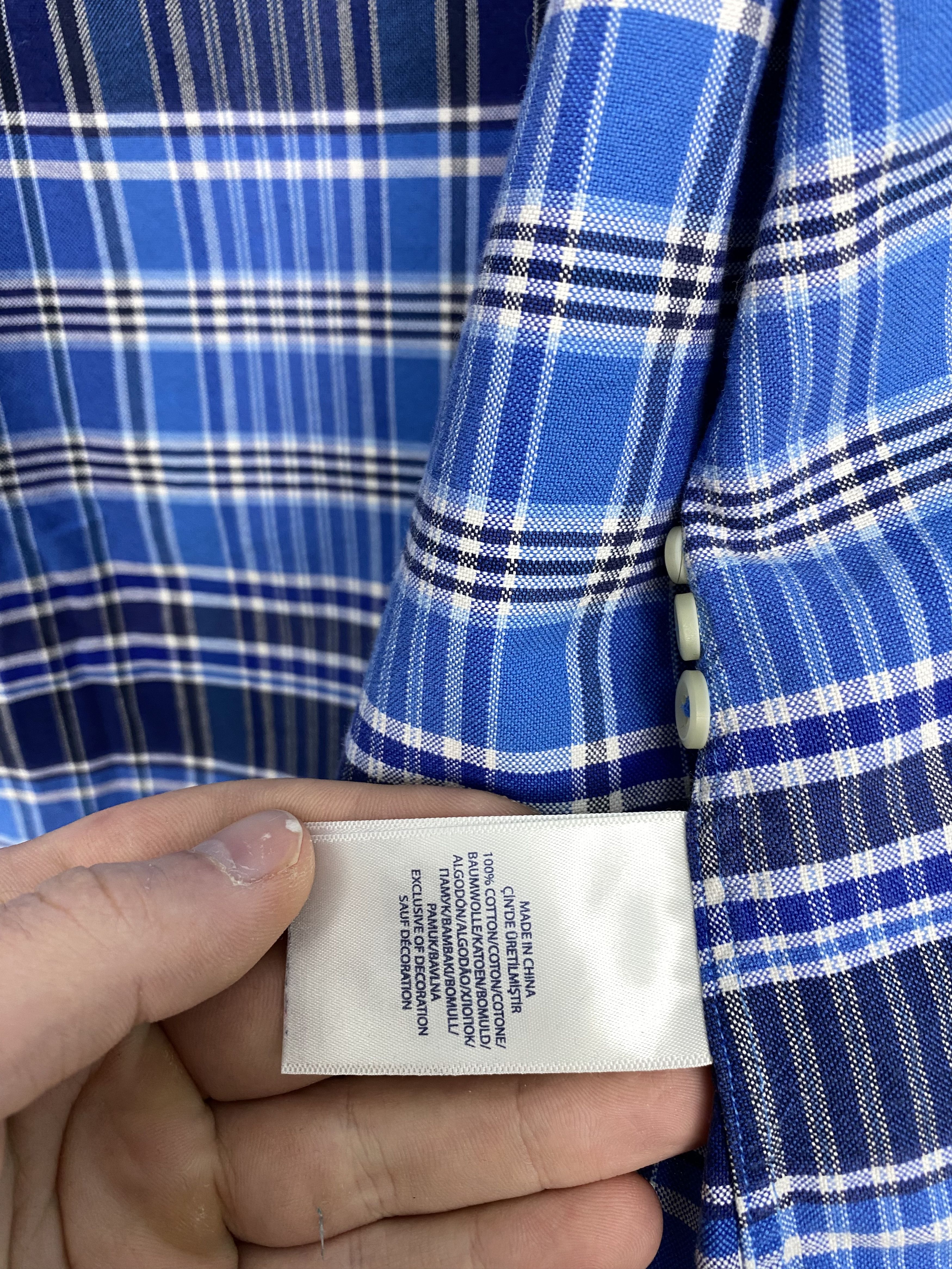 Polo Ralph Lauren Polo Ralph Lauren Checkered Multicolor Logo Shirt Size US M / EU 48-50 / 2 - 8 Thumbnail