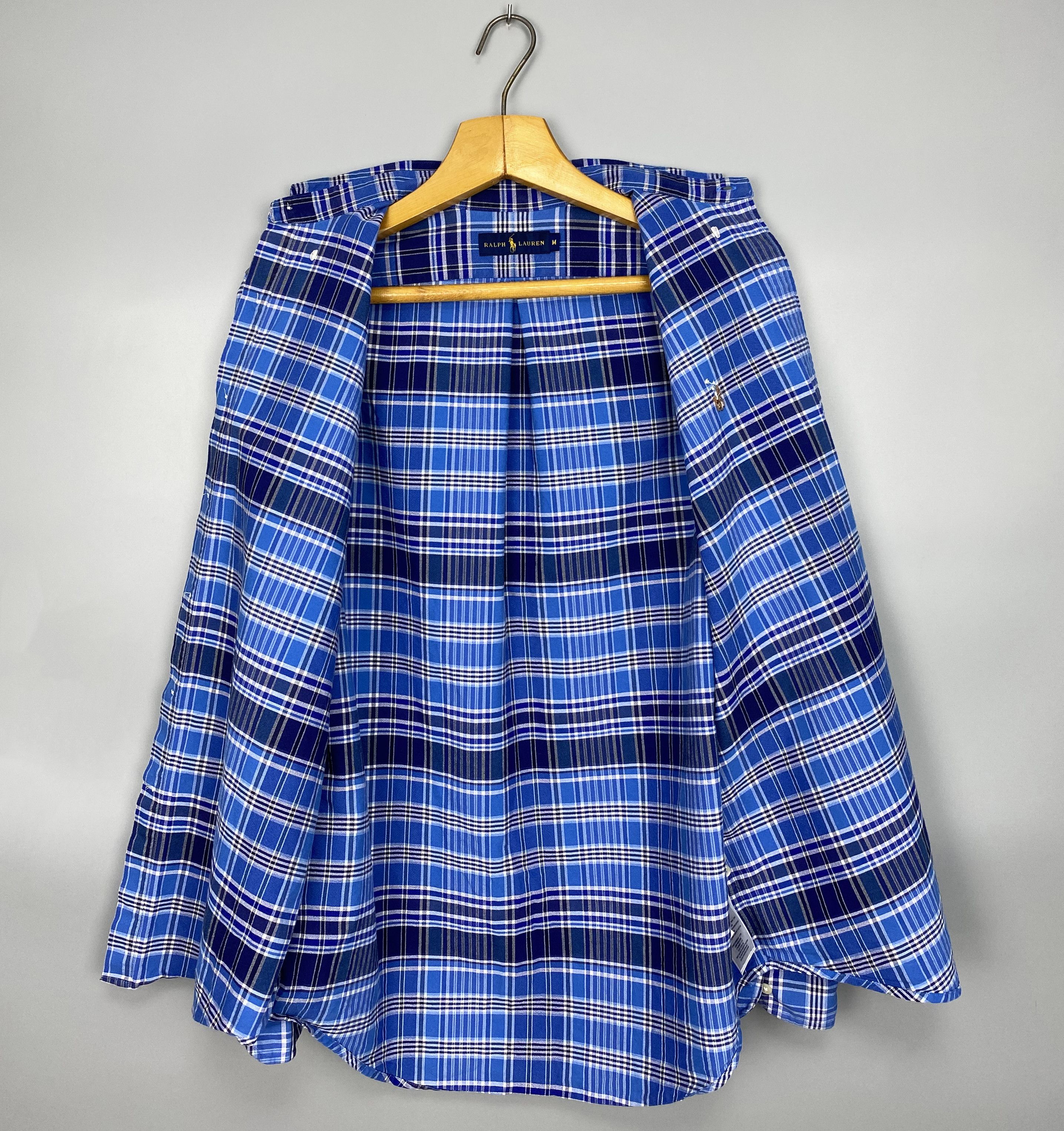 Polo Ralph Lauren Polo Ralph Lauren Checkered Multicolor Logo Shirt Size US M / EU 48-50 / 2 - 6 Thumbnail
