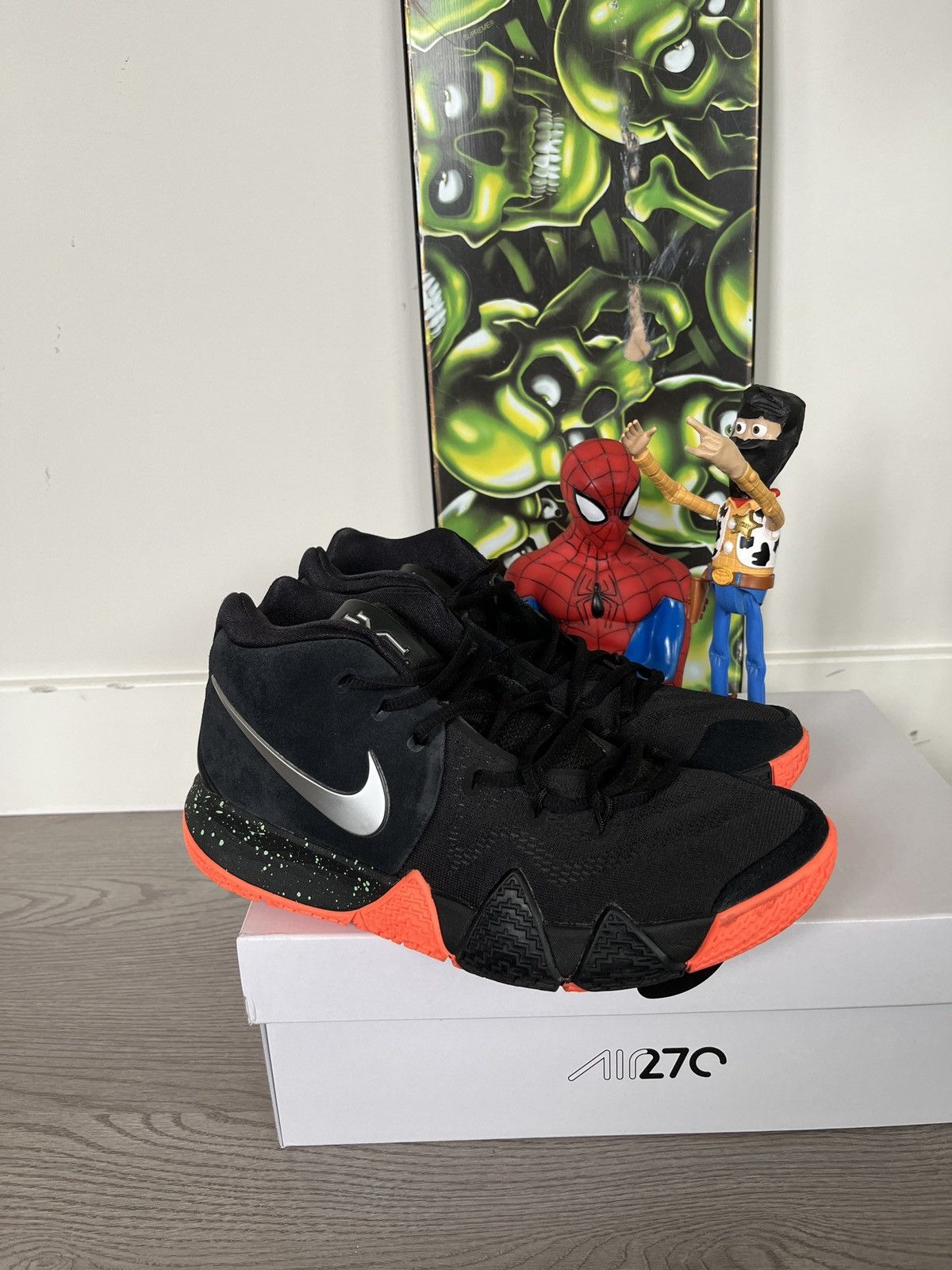orange kyrie 4