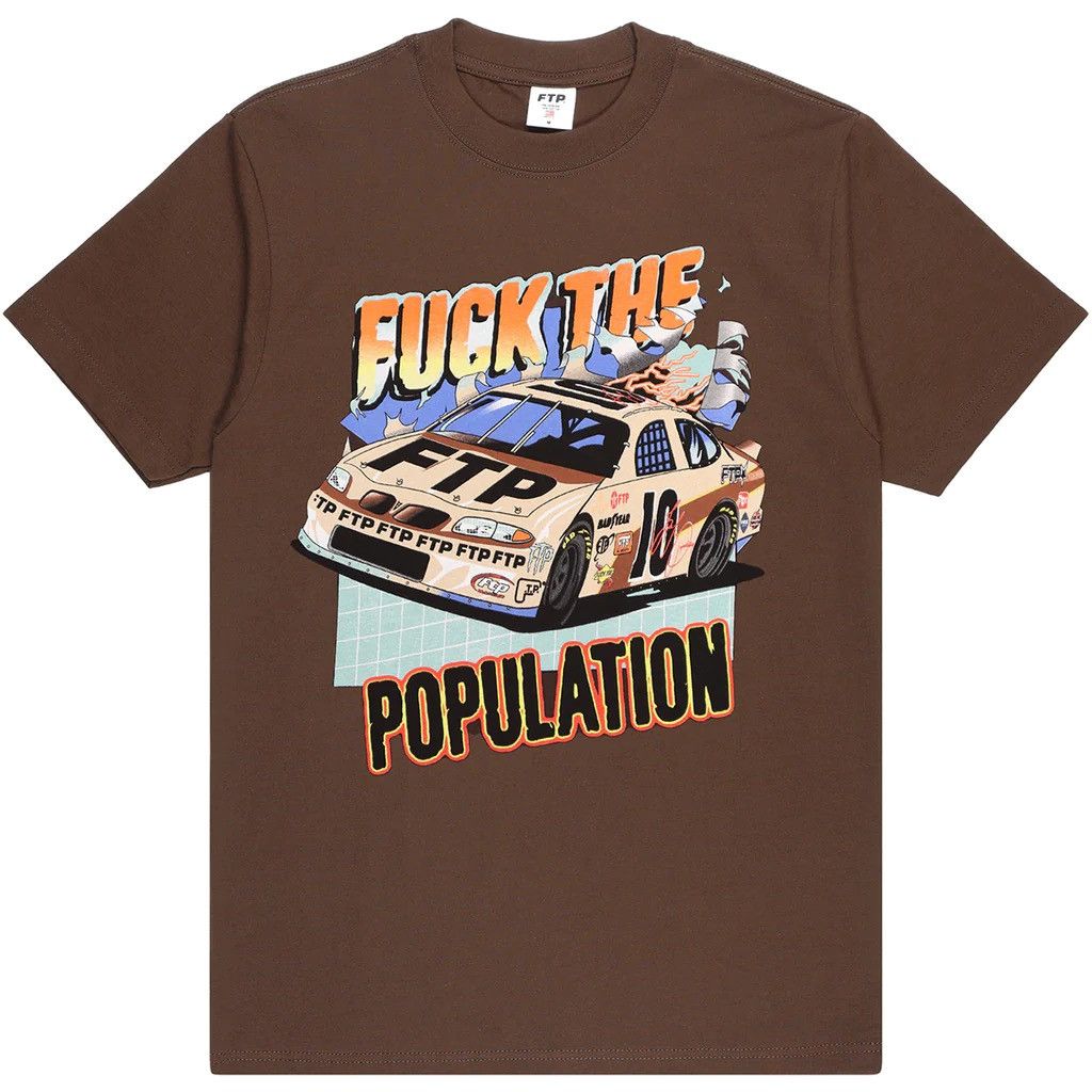 Fuck The Population FTP 500 Tee (Large) Size US L / EU 52-54 / 3 - 3 Thumbnail