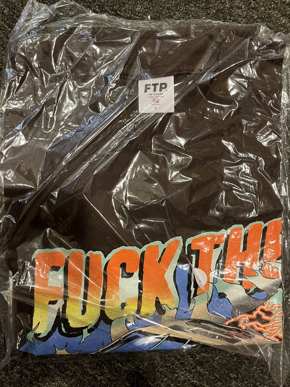 Fuck The Population FTP 500 Tee (Large) Size US L / EU 52-54 / 3 - 1 Thumbnail