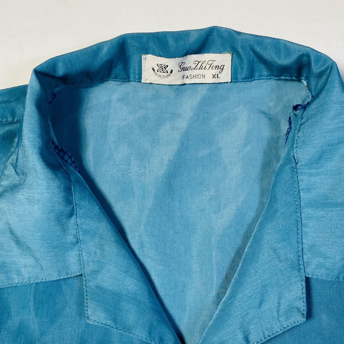 Japanese Brand 1990s JAPAN DRAGON OVERPRINTED RARE SHIRT - № 276 Size US XL / EU 56 / 4 - 11 Thumbnail