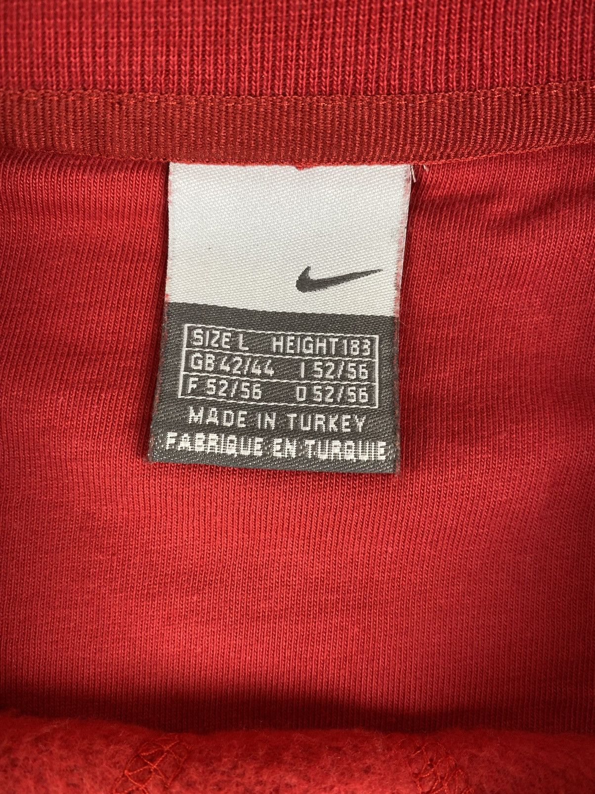 Nike × Vintage Mens Vintage Nike Sweatshirt Big Logo Size L Size US L / EU 52-54 / 3 - 6 Thumbnail