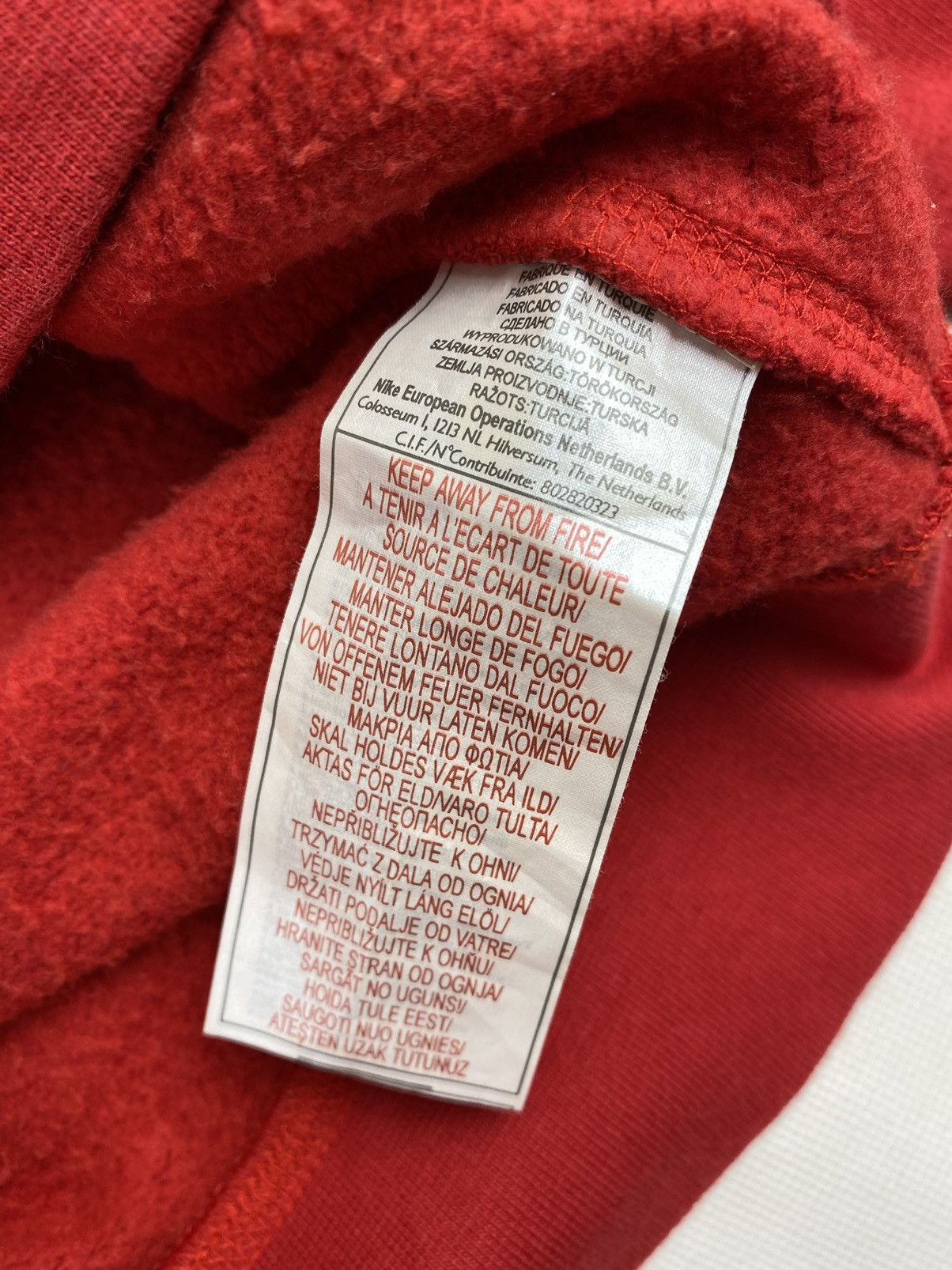 Nike × Vintage Mens Vintage Nike Sweatshirt Big Logo Size L Size US L / EU 52-54 / 3 - 7 Thumbnail