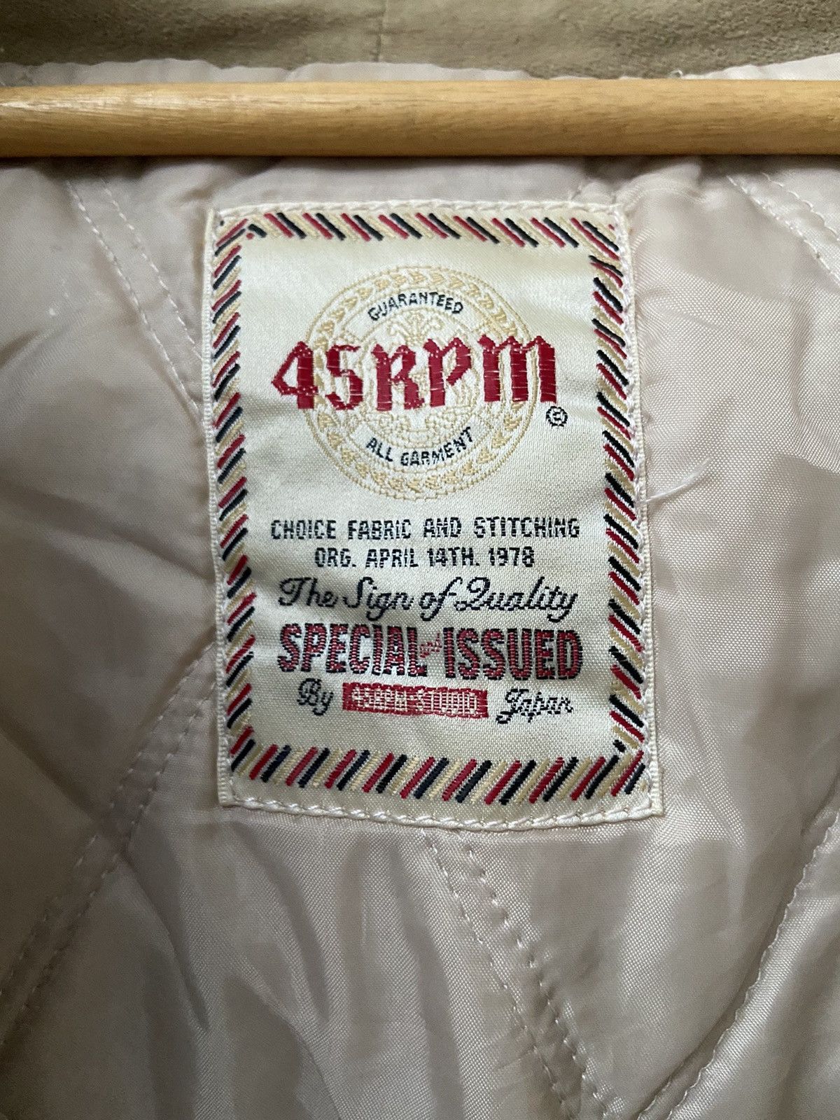 45rpm Archieve 1978 45RPM Special Edition Wool Jacket Size US XL / EU 56 / 4 - 6 Thumbnail