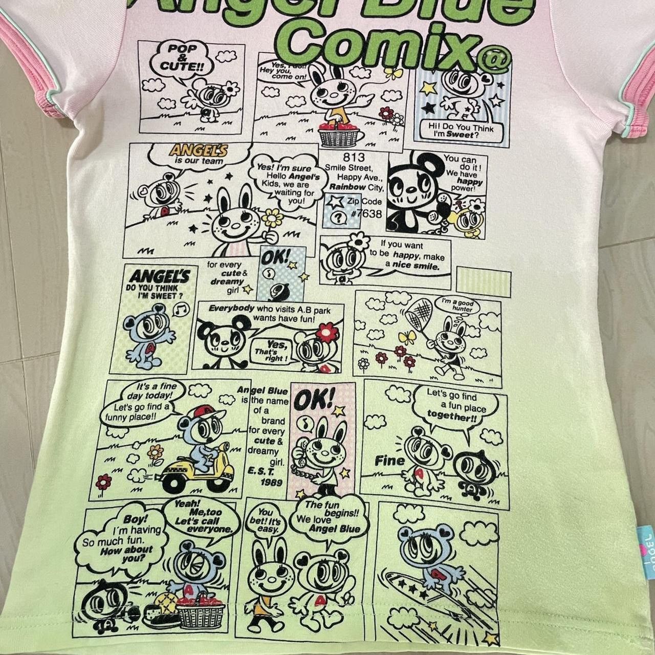 Japanese Brand Angelblue super rare tee. Size S / US 4 / IT 40 - 3 Thumbnail