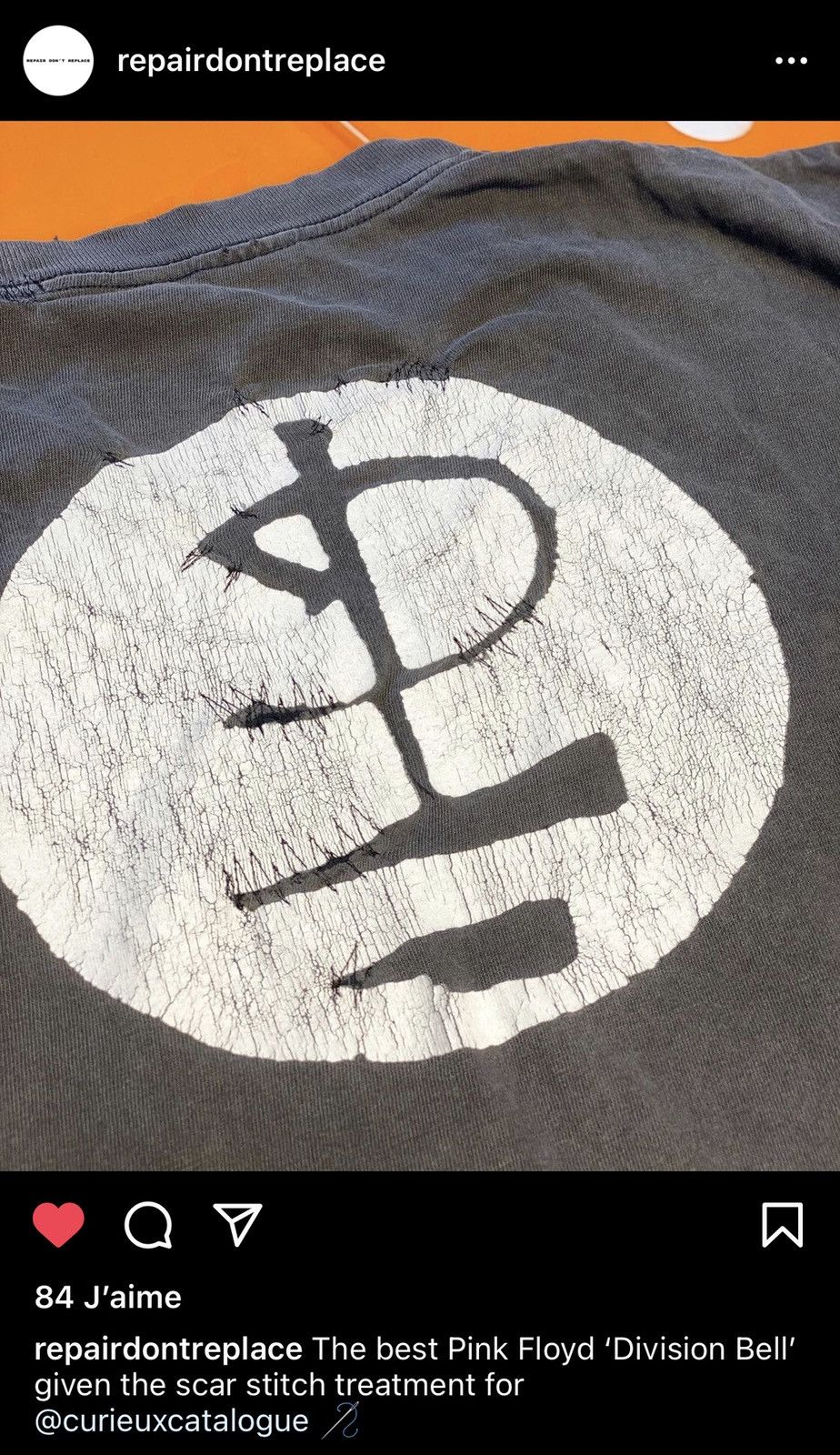 Vintage Vintage Pink Floyd Division Bell 1994 Brockum tee Size US XXL / EU 58 / 5 - 18 Thumbnail