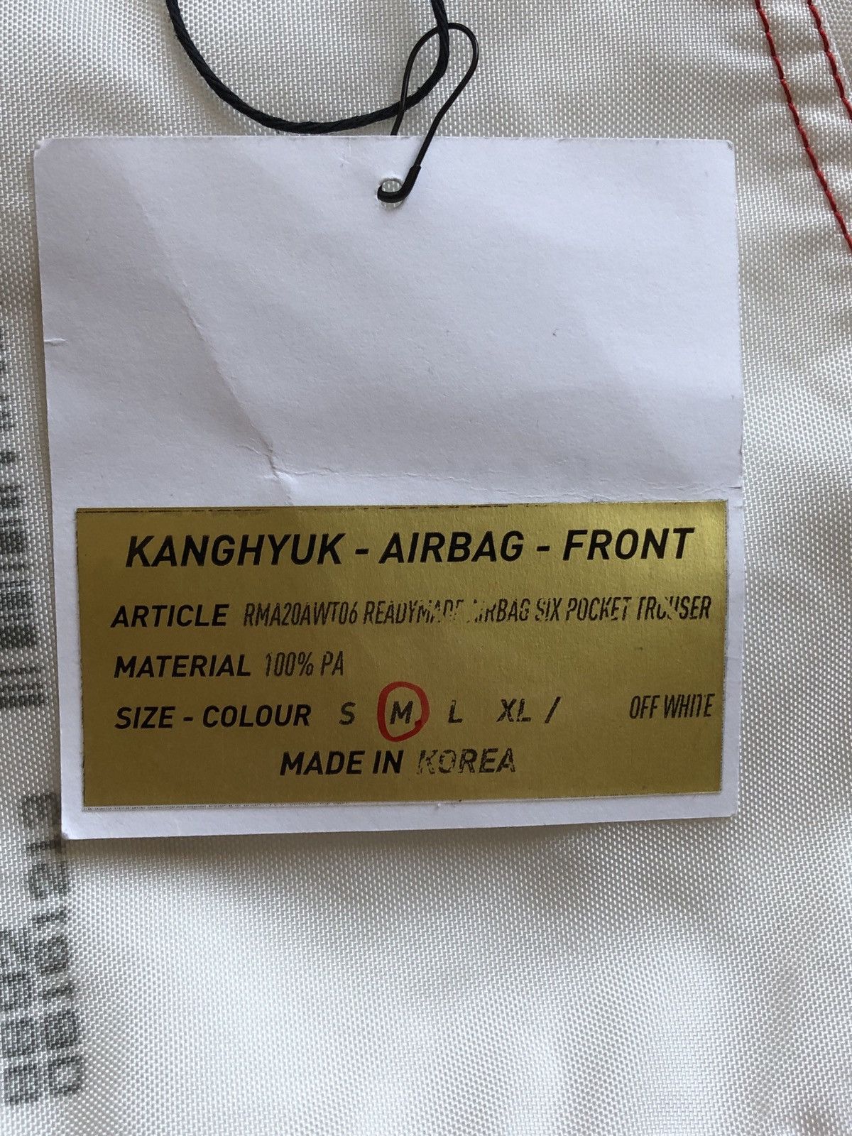 KANGHYUK Readymade Airbag 6 Pockets Trouser Size US 30 / EU 46 - 2 Thumbnail