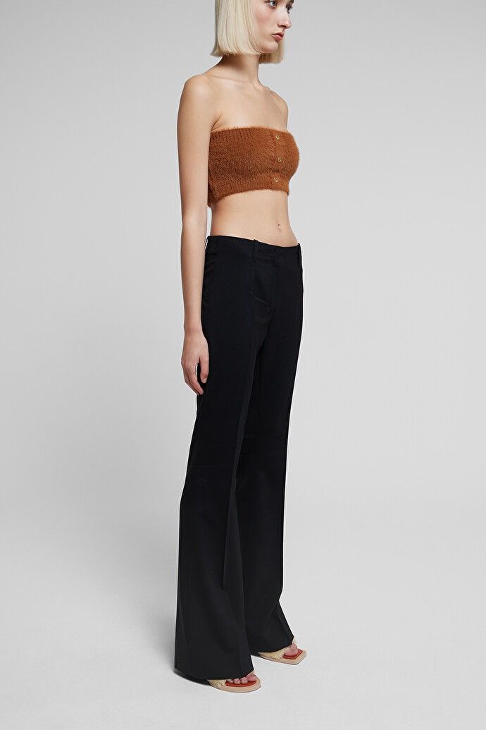 Jacquemus Jacquemus Le Pantalon Pinu Wool Dress Pant Flare Trouser 34 Size 24" / US 00 / IT 34 - 4 Thumbnail