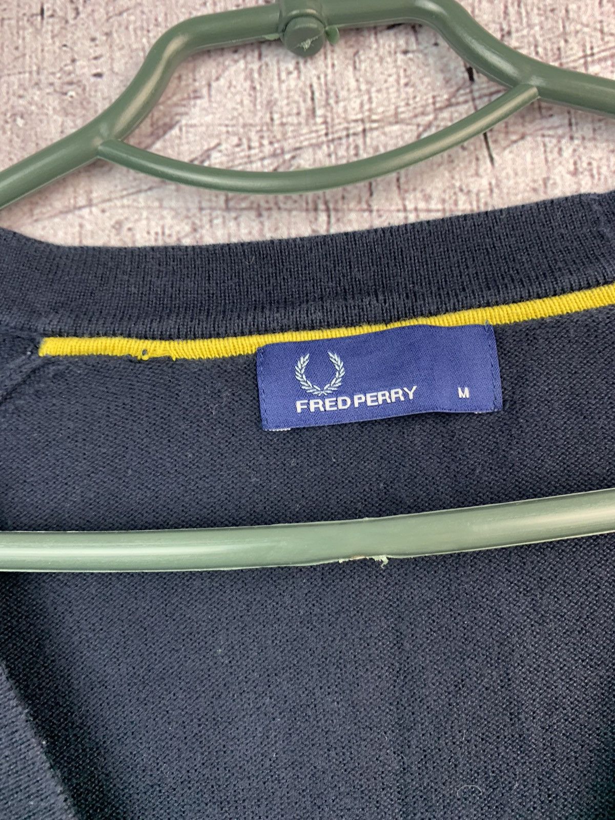 Fred Perry × Polo Ralph Lauren Fred Perry Vintage Mens Cardigan Sweater Size US M / EU 48-50 / 2 - 7 Thumbnail