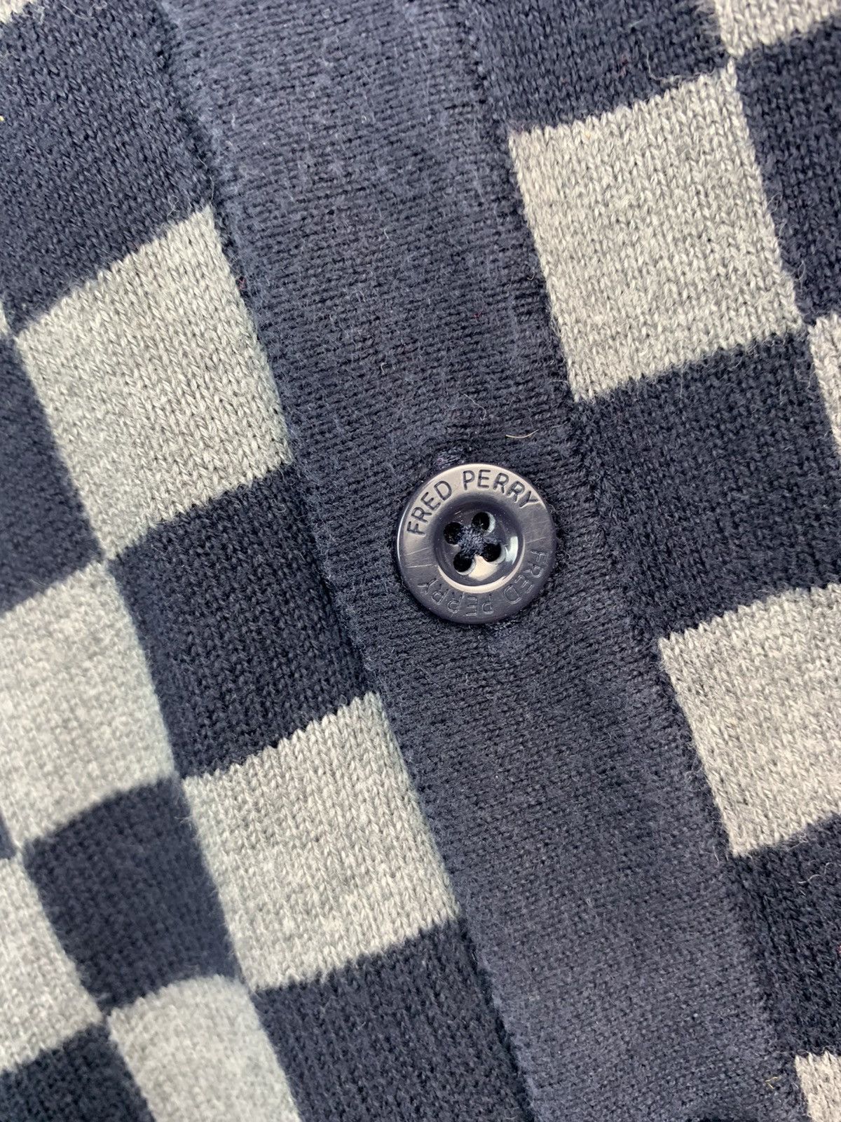 Fred Perry × Polo Ralph Lauren Fred Perry Vintage Mens Cardigan Sweater Size US M / EU 48-50 / 2 - 4 Thumbnail