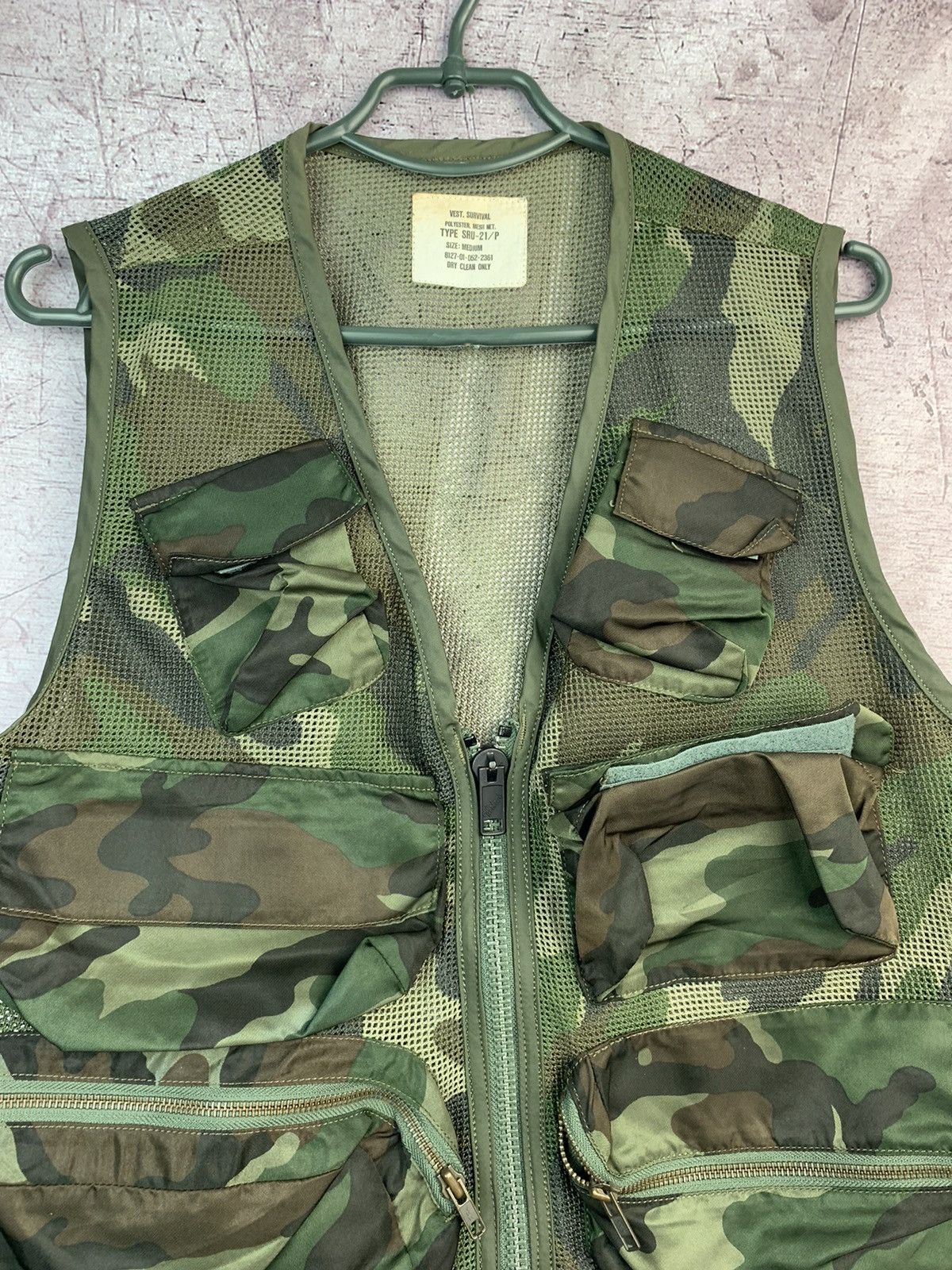 Vintage Vintage Camo Multi Pocket Hype Vest Jacket Size US M / EU 48-50 / 2 - 3 Thumbnail