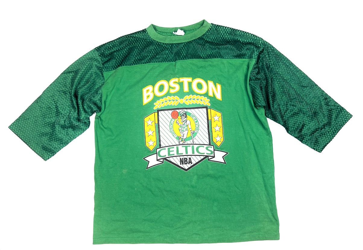 Vintage 80s Boston Celtics NBA Jersey