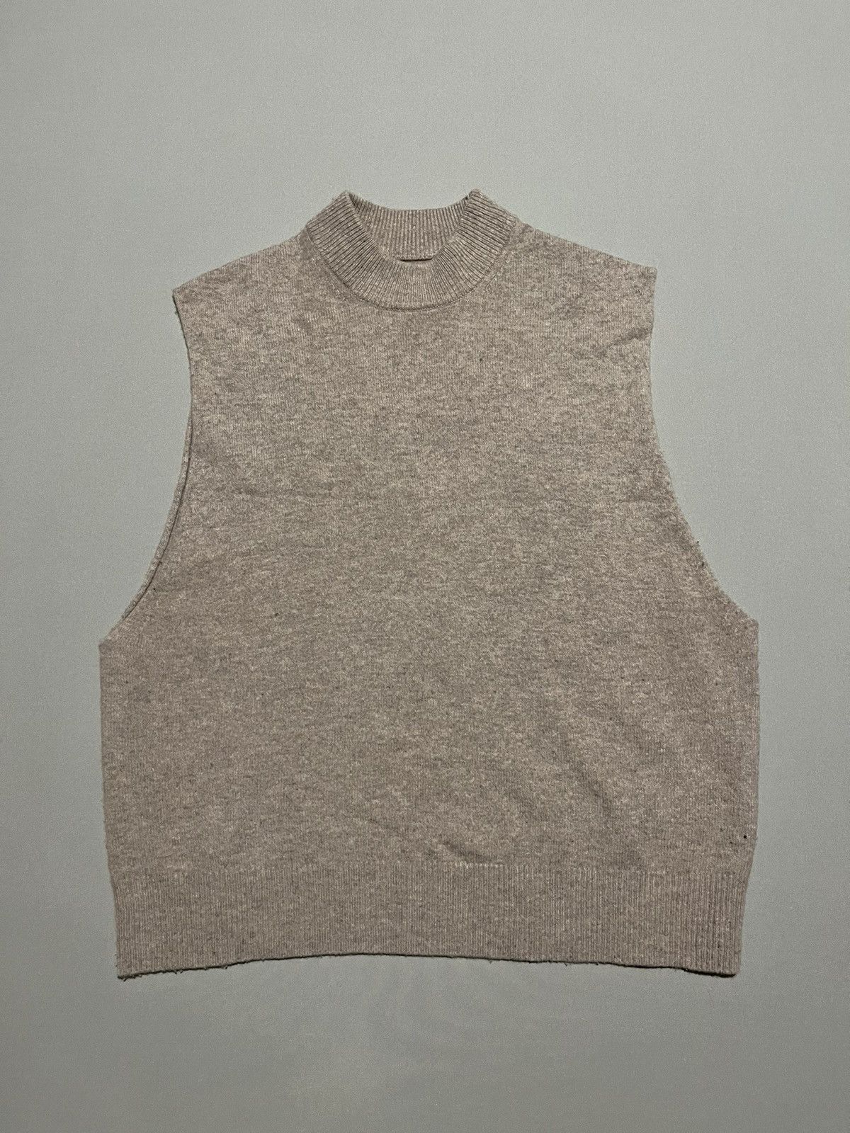 Samsoe Samsoe Samsoe & Samsoe 100% Wool Classic Sweater Preppy Vest Size US XL / EU 56 / 4 - 1 Thumbnail