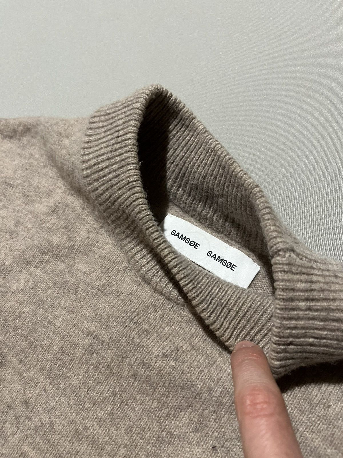 Samsoe Samsoe Samsoe & Samsoe 100% Wool Classic Sweater Preppy Vest Size US XL / EU 56 / 4 - 7 Thumbnail