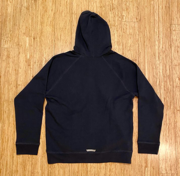 Chrome Hearts Chrome Hearts Triple Patch Zip Up Navy | Grailed