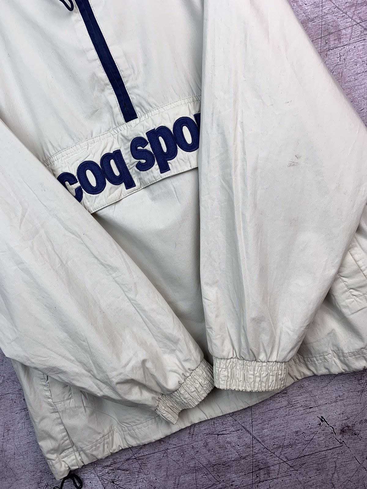 Le Coq Sportif Le Coq Sportif Vintage Anorak Ligt Jacket Size US L / EU 52-54 / 3 - 8 Thumbnail