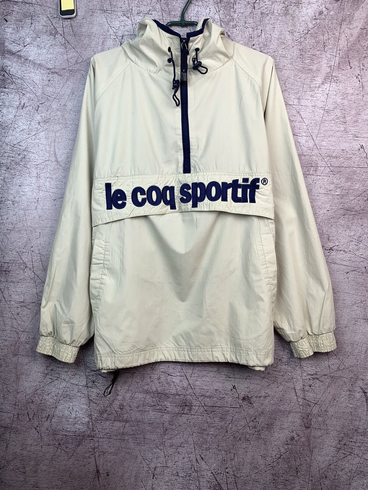 Le Coq Sportif Le Coq Sportif Vintage Anorak Ligt Jacket Size US L / EU 52-54 / 3 - 1 Thumbnail