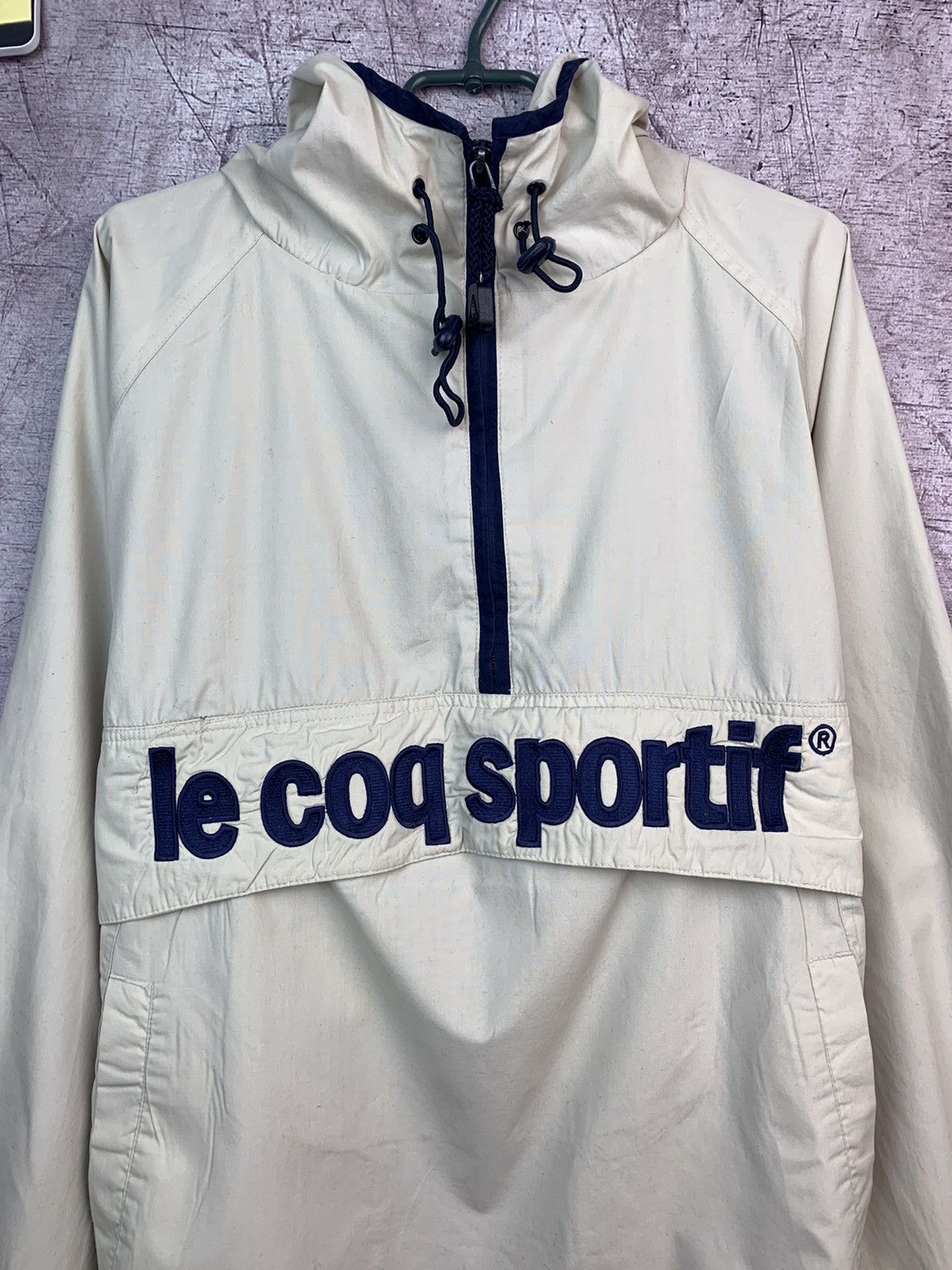 Le Coq Sportif Le Coq Sportif Vintage Anorak Ligt Jacket Size US L / EU 52-54 / 3 - 7 Thumbnail