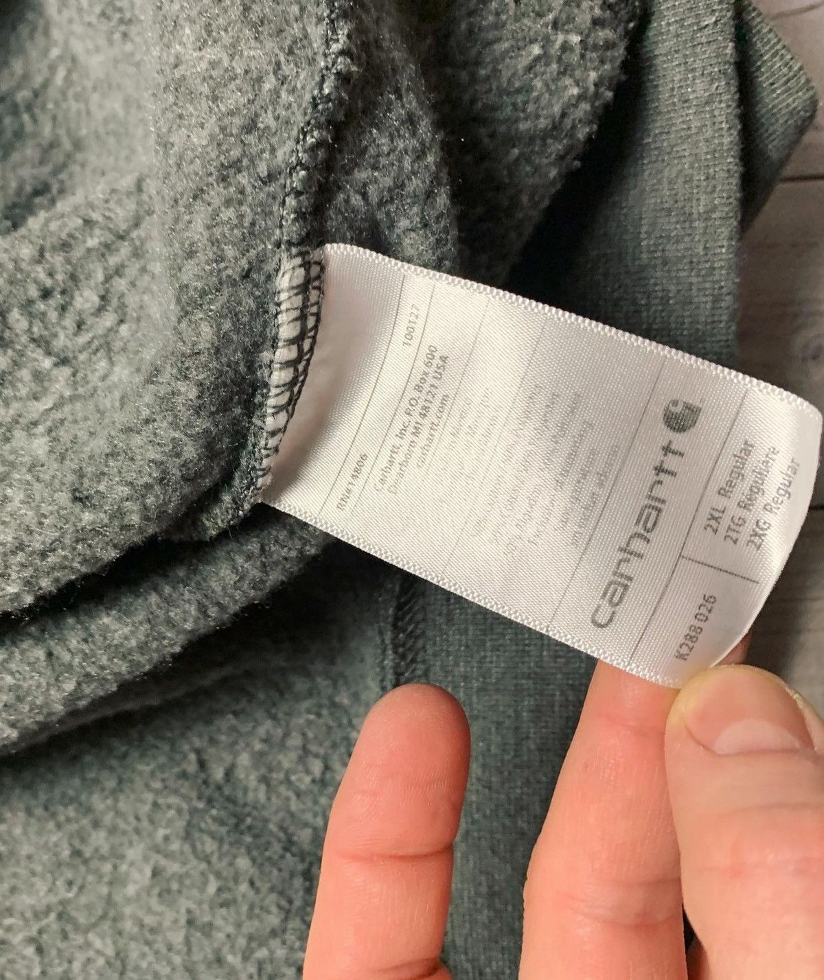 Carhartt × Carhartt Wip Vintage Carhartt Wip hoodie logo size XXL Size US XXL / EU 58 / 5 - 4 Thumbnail