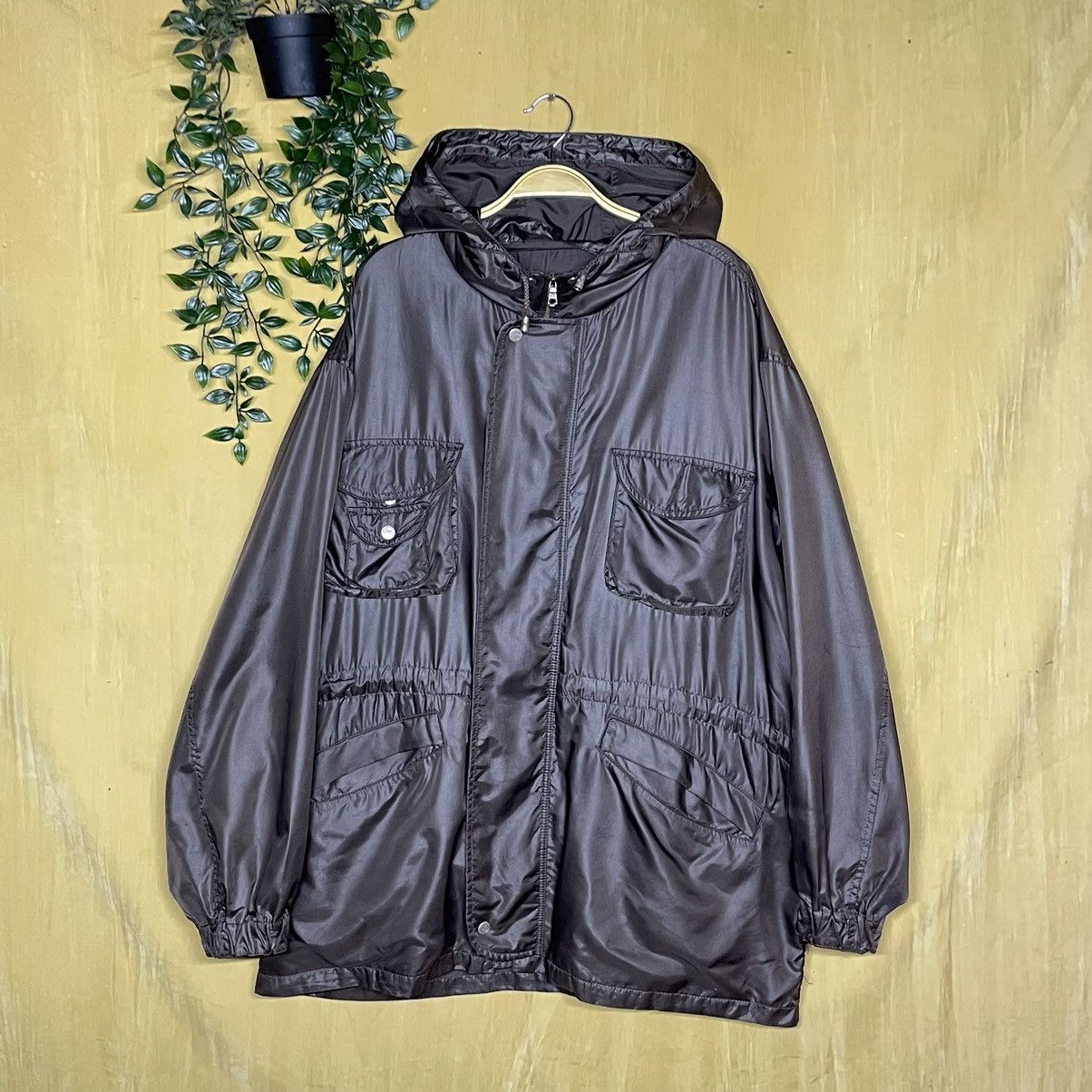 vintage Ferre Jeans Nylon Parka Jacket