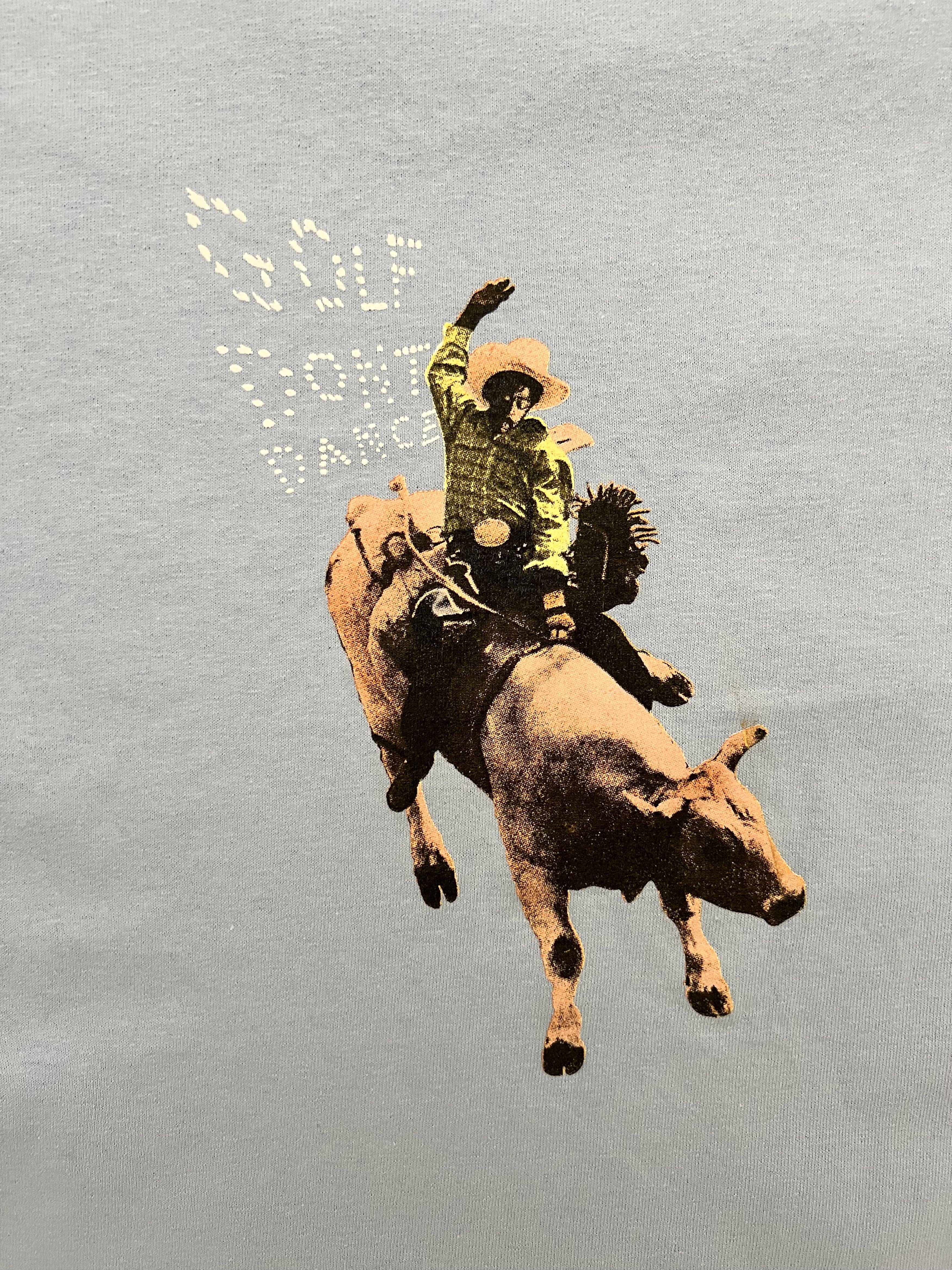 Golf Wang × Tyler The Creator 💚 Golf Wang Cowboy Tee Blue Medium Size US M / EU 48-50 / 2 - 3 Thumbnail