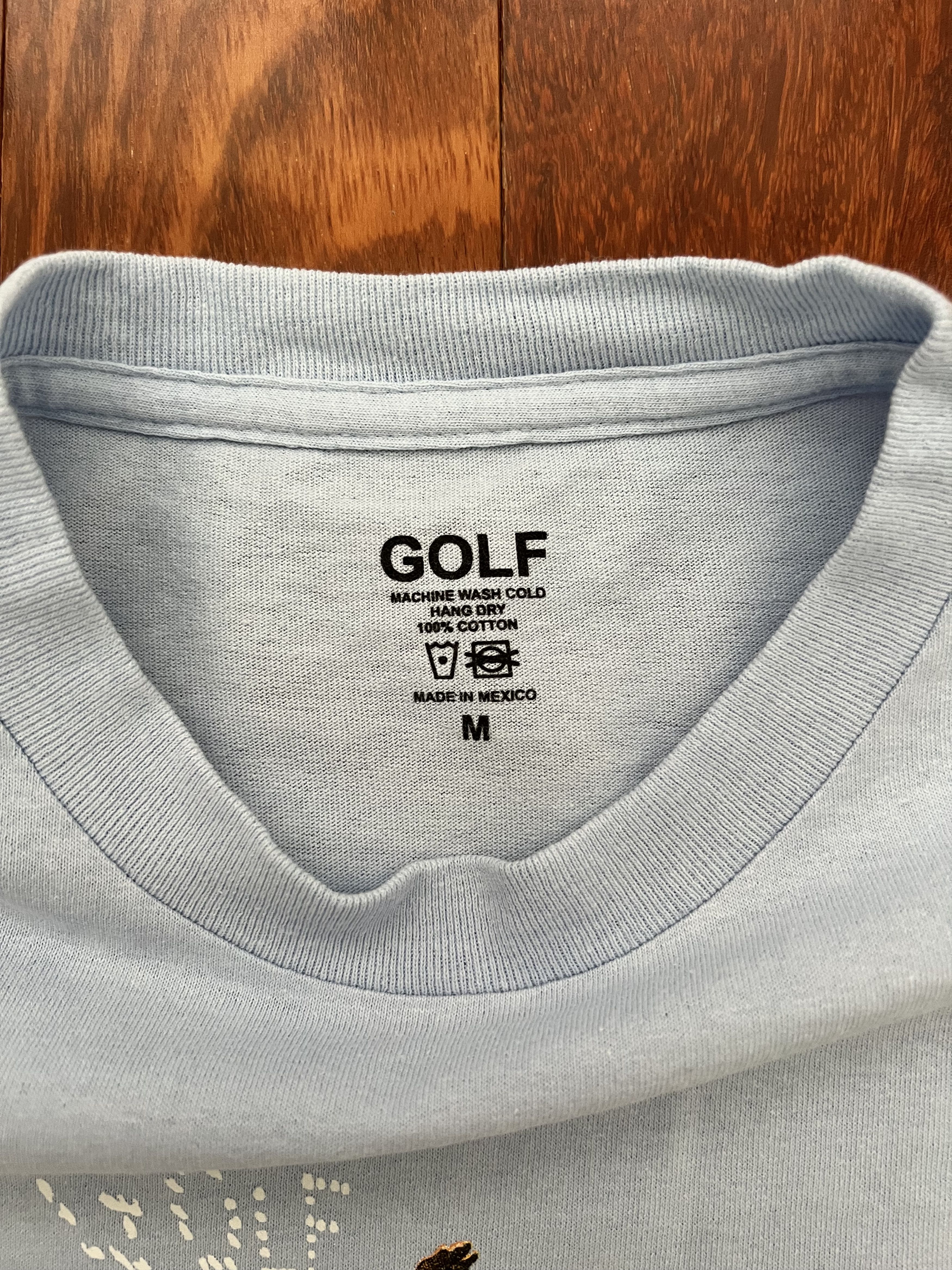Golf Wang × Tyler The Creator 💚 Golf Wang Cowboy Tee Blue Medium Size US M / EU 48-50 / 2 - 4 Thumbnail