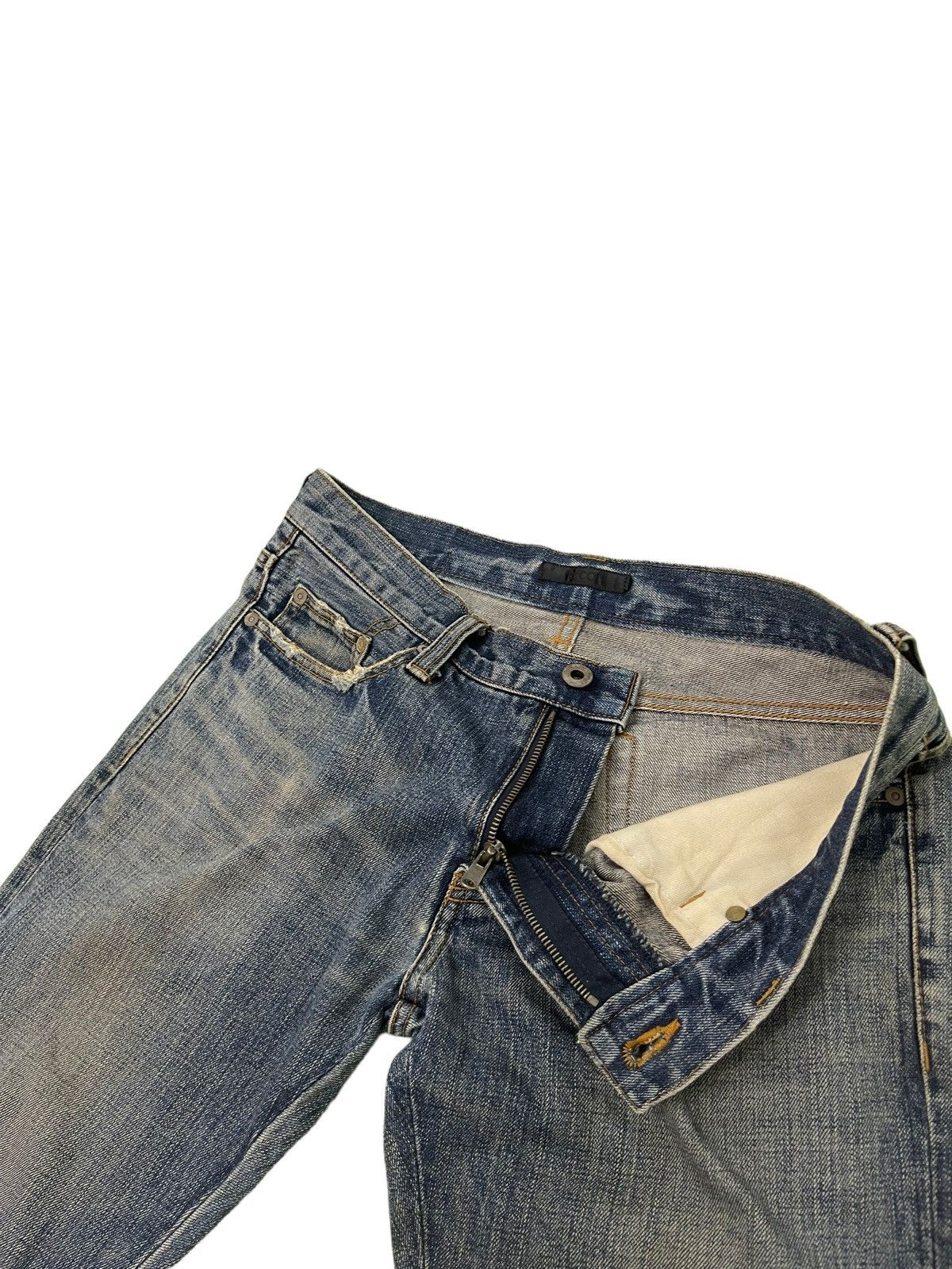 Japanese Brand × Tornado Mart Flare Jeans Rico Japan Low Rise Boot Cut Zipped 40🟦 Size US 32 / EU 48 - 14 Thumbnail