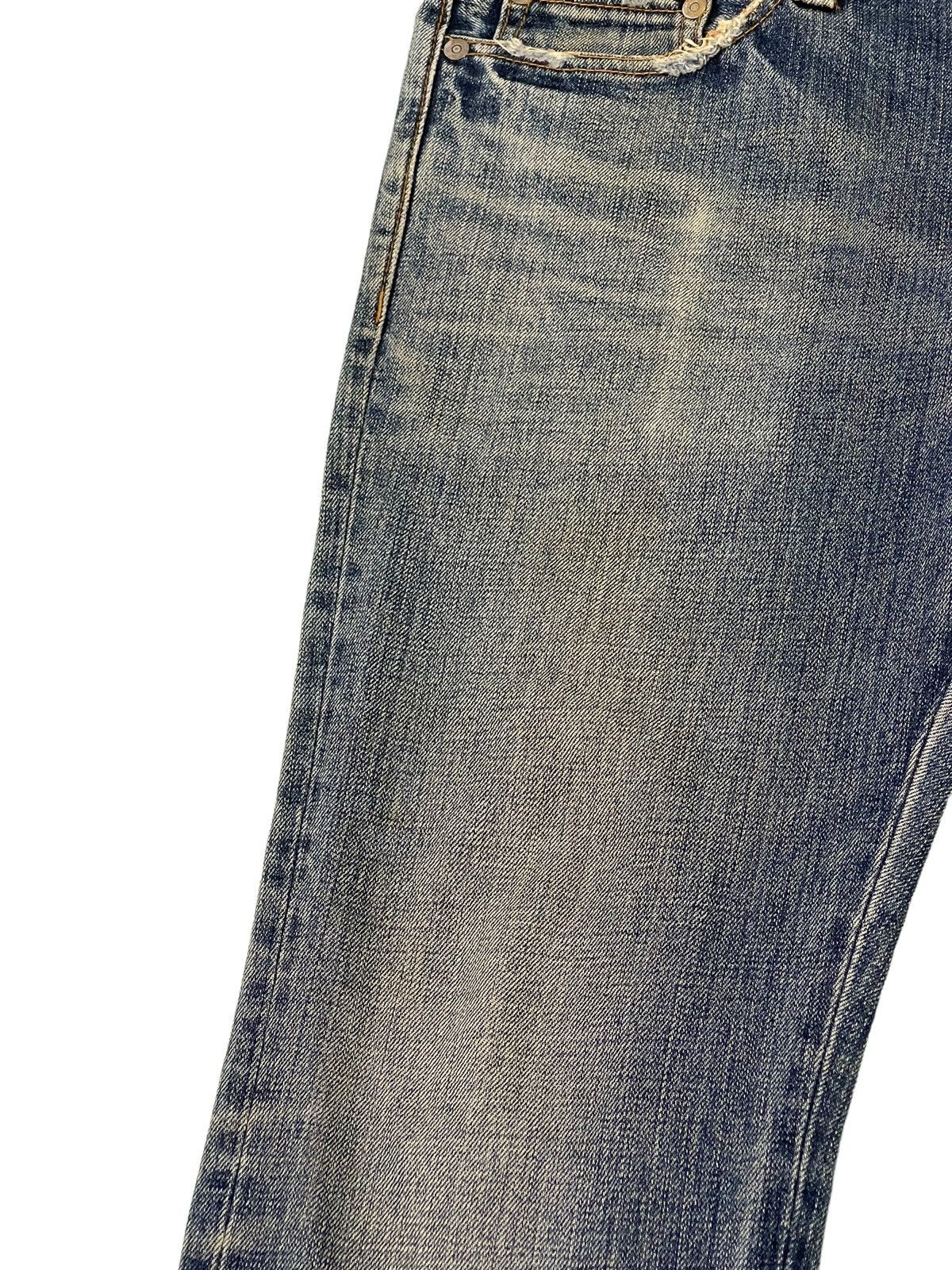 Japanese Brand × Tornado Mart Flare Jeans Rico Japan Low Rise Boot Cut Zipped 40🟦 Size US 32 / EU 48 - 12 Thumbnail