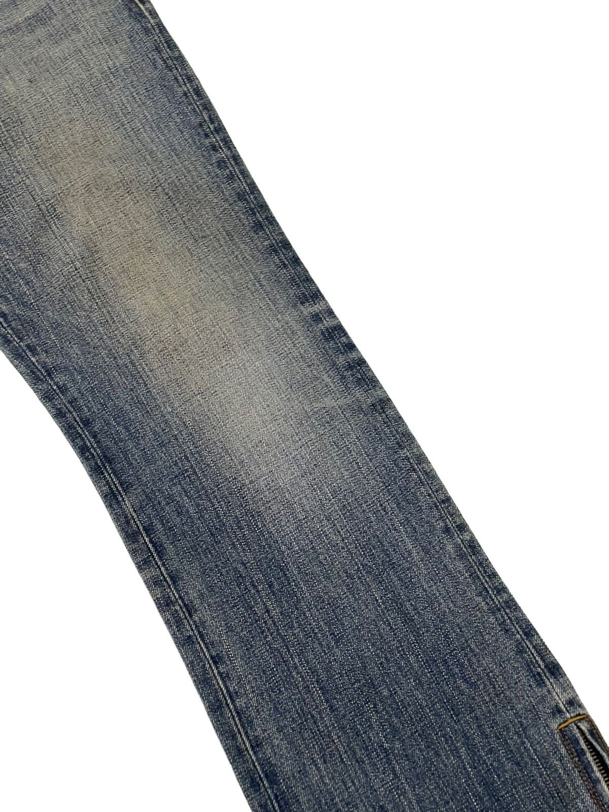 Japanese Brand × Tornado Mart Flare Jeans Rico Japan Low Rise Boot Cut Zipped 40🟦 Size US 32 / EU 48 - 11 Thumbnail
