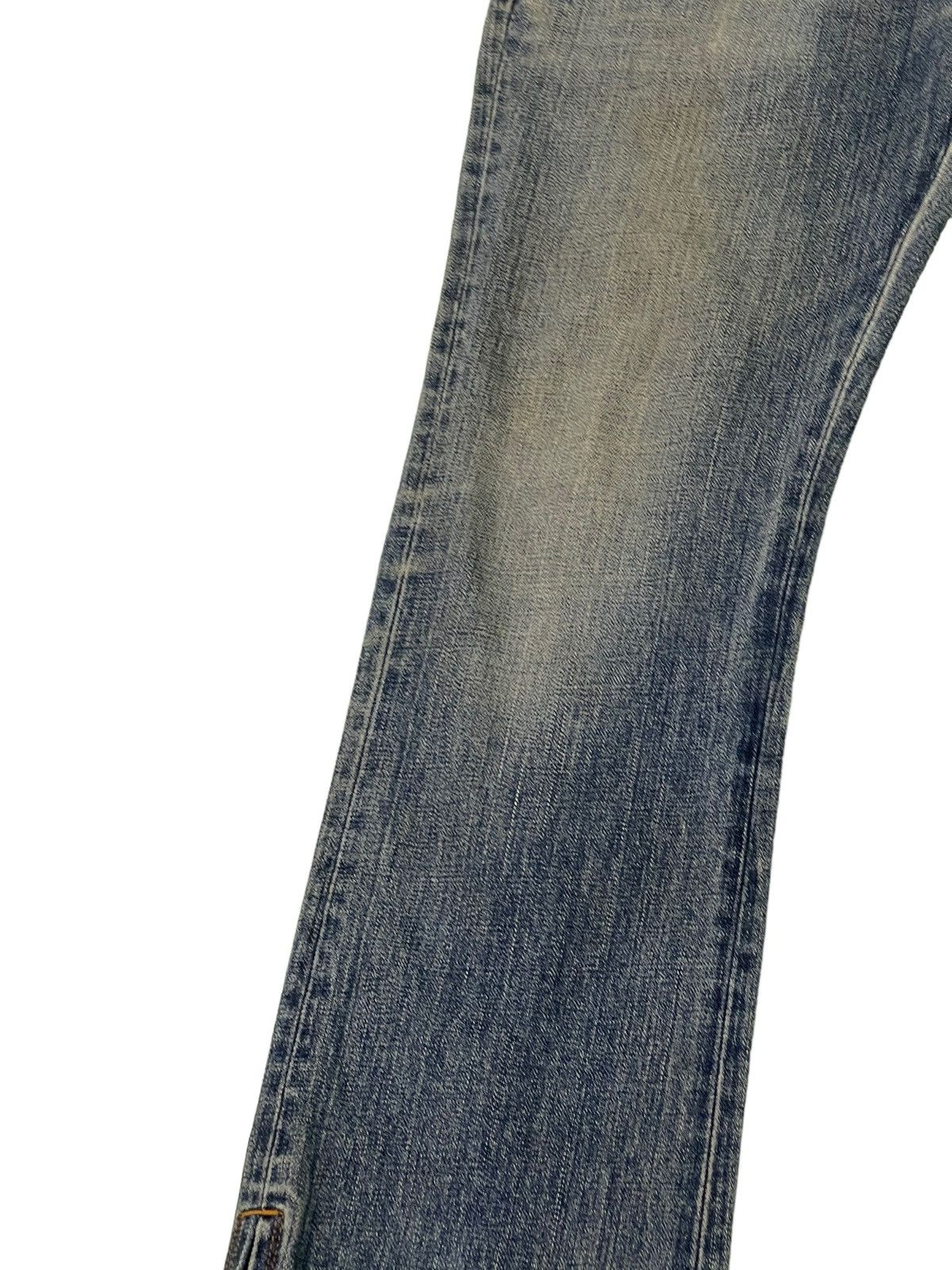 Japanese Brand × Tornado Mart Flare Jeans Rico Japan Low Rise Boot Cut Zipped 40🟦 Size US 32 / EU 48 - 10 Thumbnail