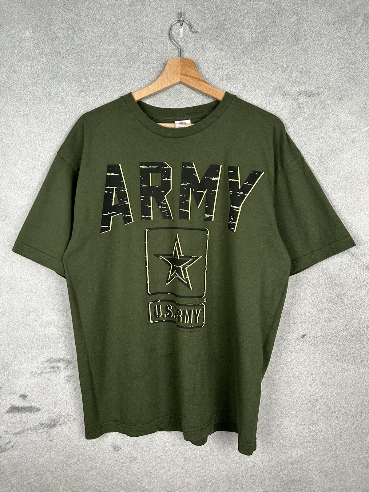Vintage Vintage USA Army Military 90s Y2K Graphic Tee Size US L / EU 52-54 / 3 - 1 Thumbnail