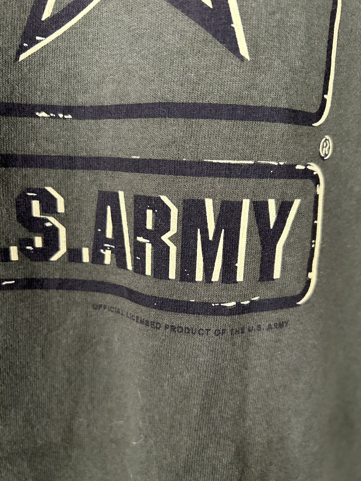 Vintage Vintage USA Army Military 90s Y2K Graphic Tee Size US L / EU 52-54 / 3 - 4 Thumbnail