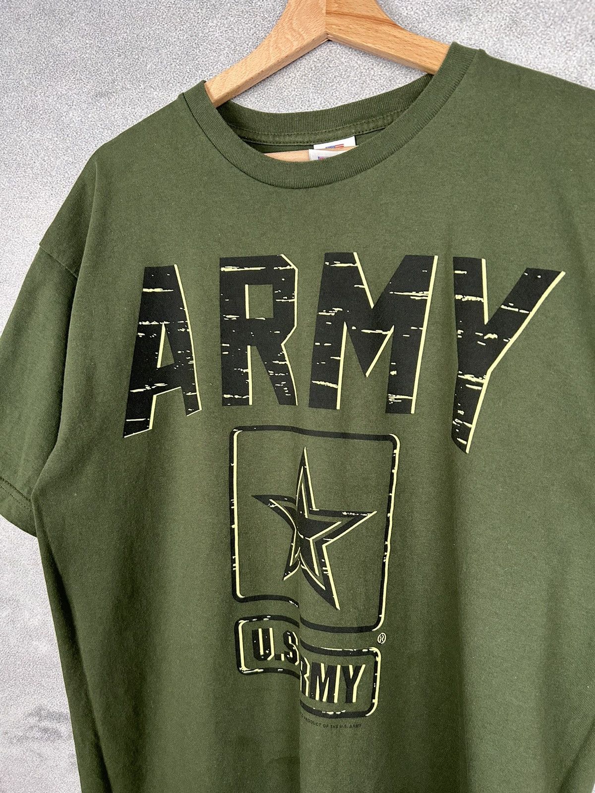 Vintage Vintage USA Army Military 90s Y2K Graphic Tee Size US L / EU 52-54 / 3 - 3 Thumbnail