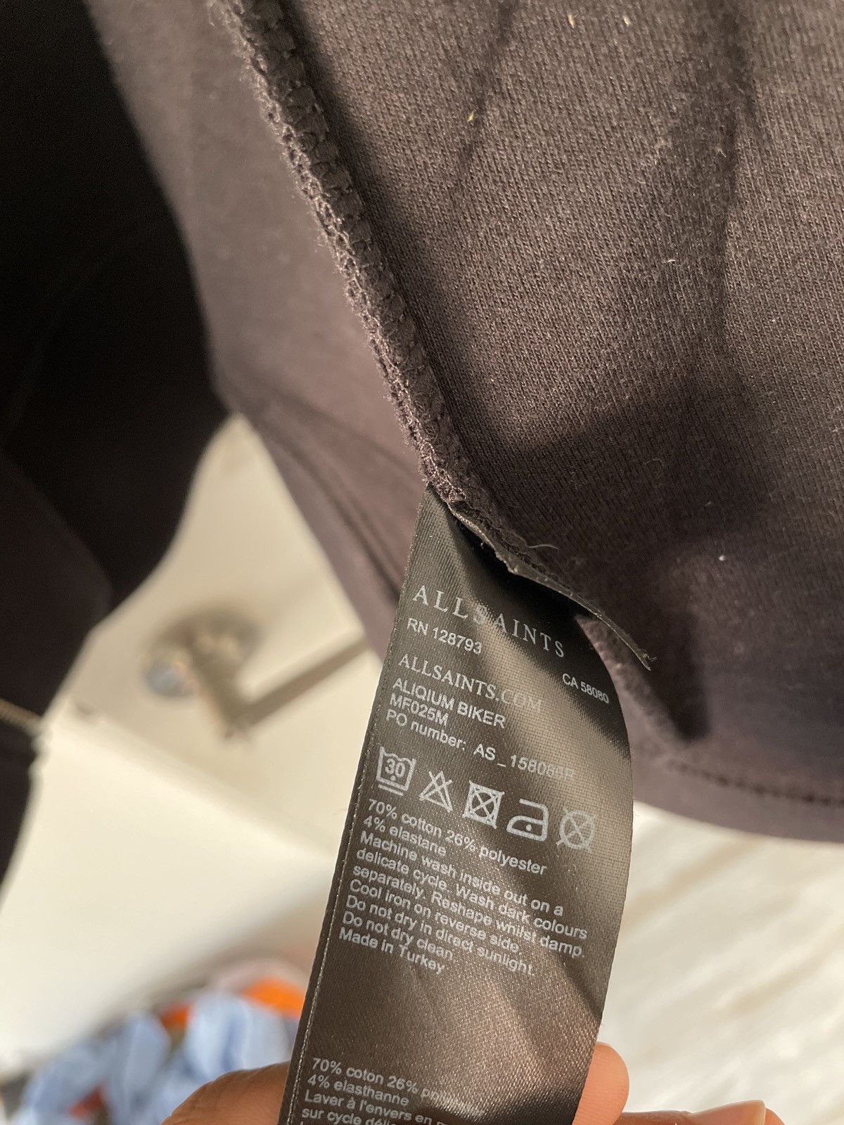 Allsaints Allsaints Zipper Night Jacket Size US M / EU 48-50 / 2 - 2 Thumbnail