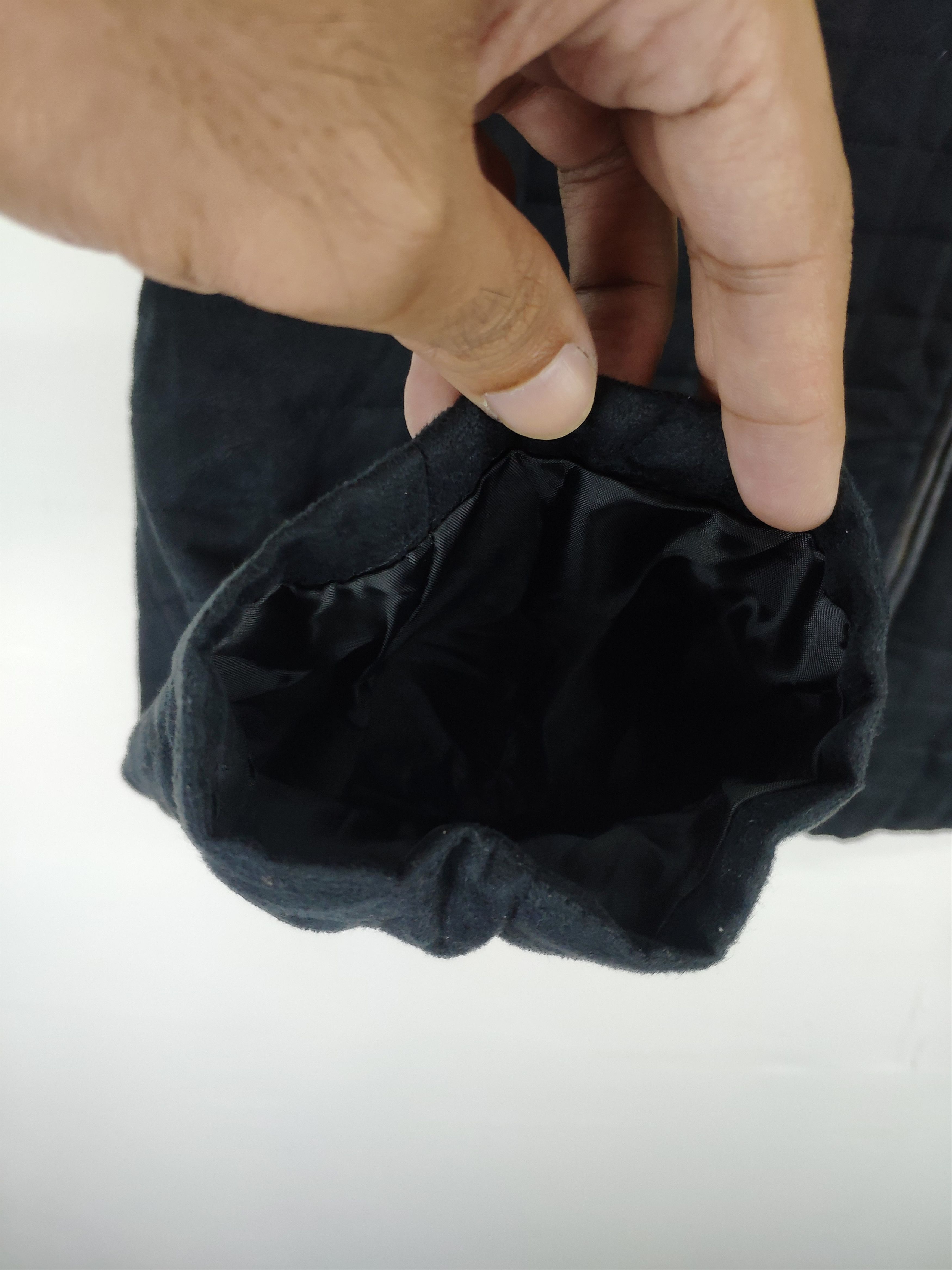 Japanese Brand × Moleskine × Vintage Vintage Moleskine Quilted Jacket Black Issey Miyake Style Size US S / EU 44-46 / 1 - 5 Thumbnail
