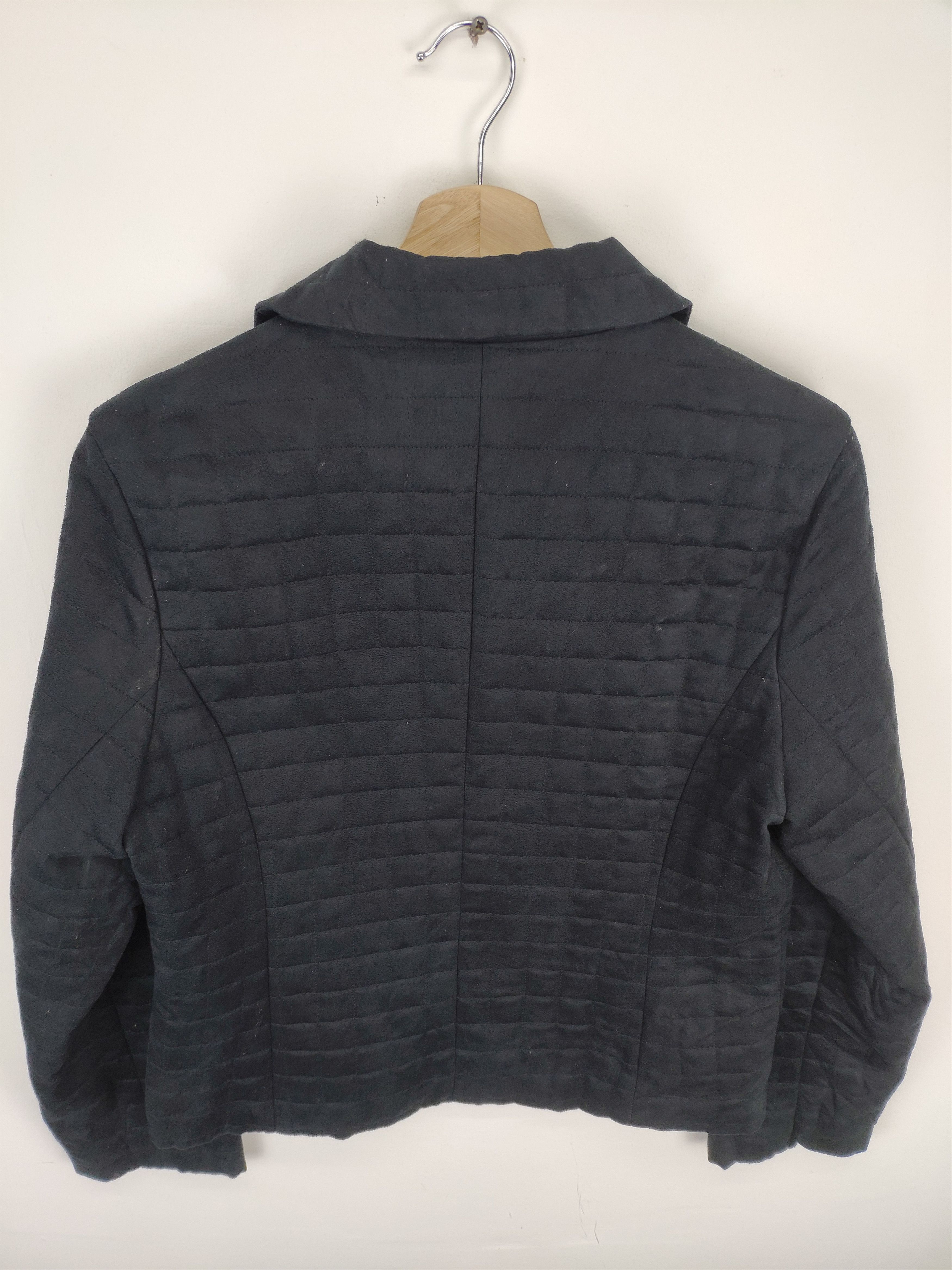 Japanese Brand × Moleskine × Vintage Vintage Moleskine Quilted Jacket Black Issey Miyake Style Size US S / EU 44-46 / 1 - 13 Thumbnail