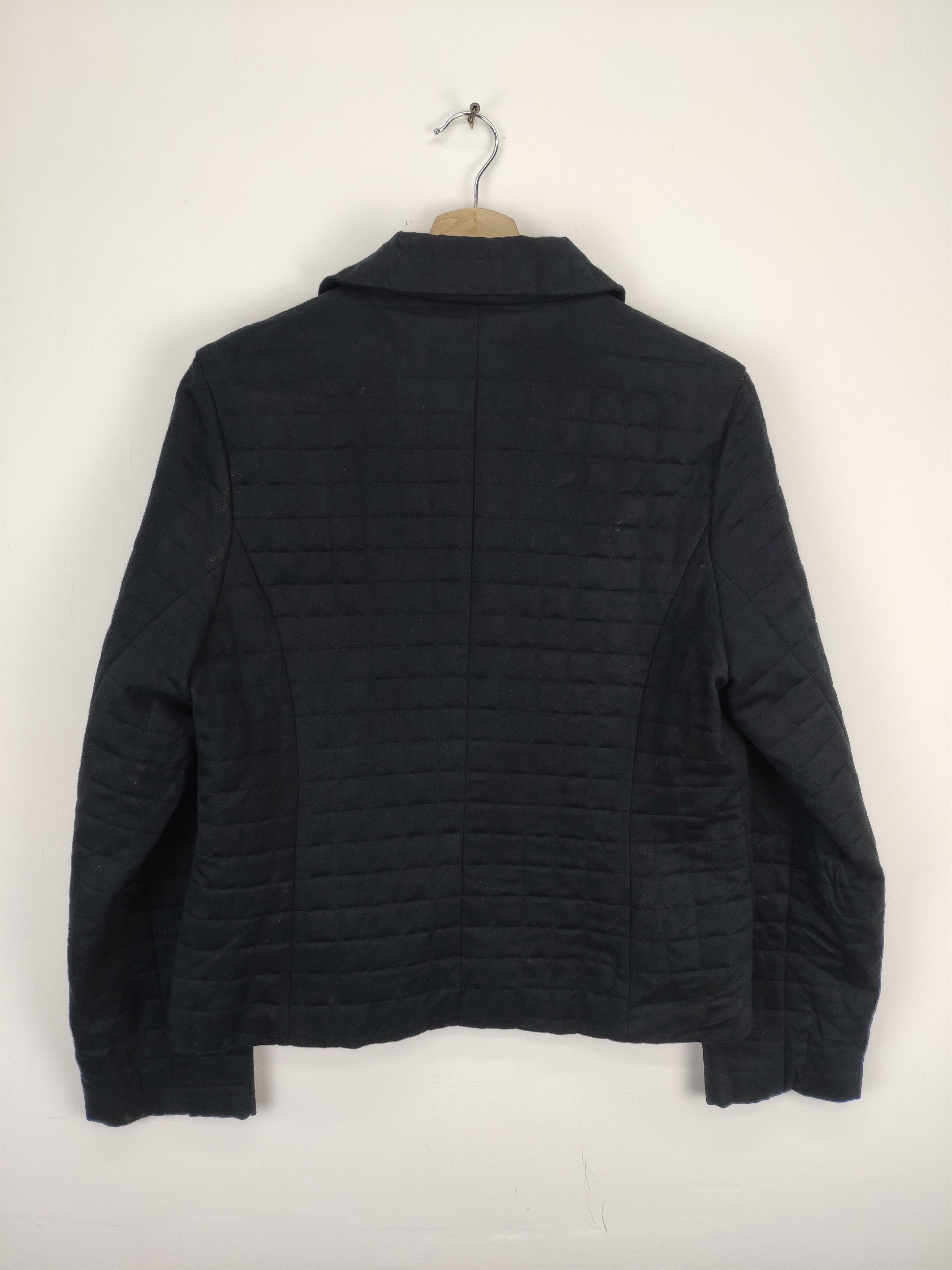 Japanese Brand × Moleskine × Vintage Vintage Moleskine Quilted Jacket Black Issey Miyake Style Size US S / EU 44-46 / 1 - 14 Thumbnail