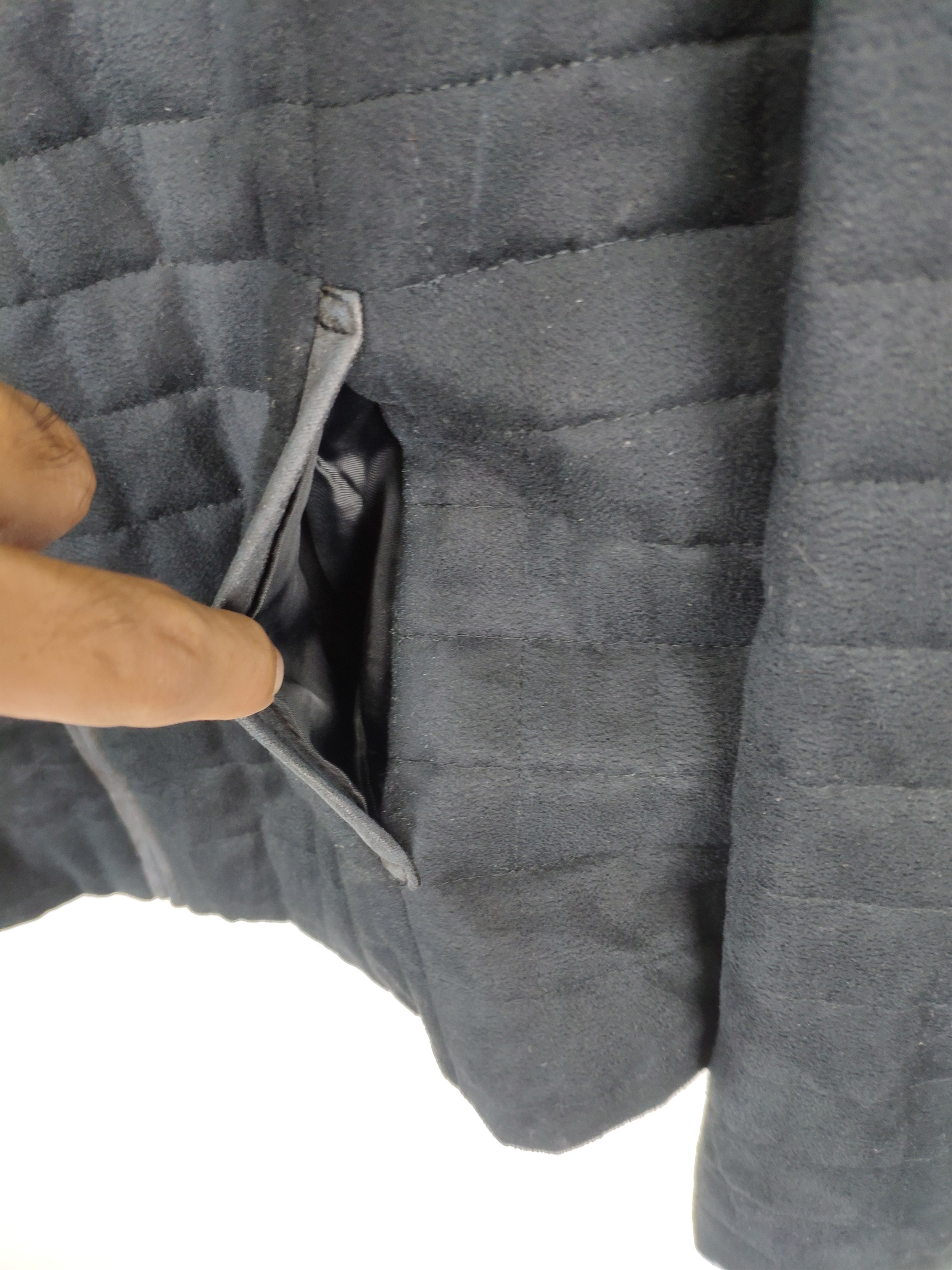 Japanese Brand × Moleskine × Vintage Vintage Moleskine Quilted Jacket Black Issey Miyake Style Size US S / EU 44-46 / 1 - 7 Thumbnail